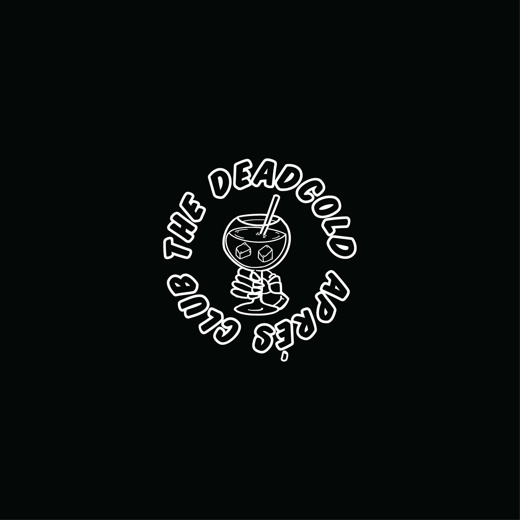 DeadCold Après Bone Club Hoodie - Black