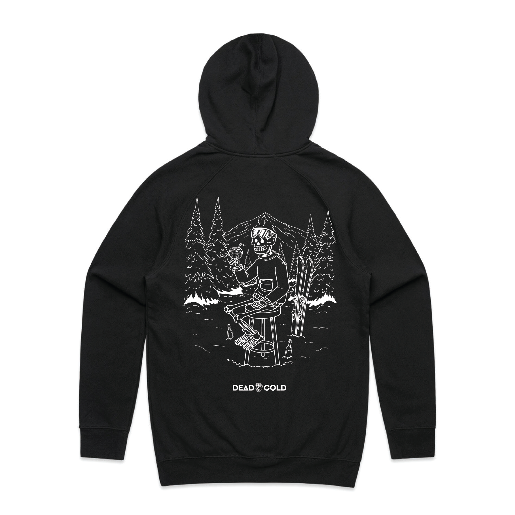 DeadCold Après Club Hoodie - Black