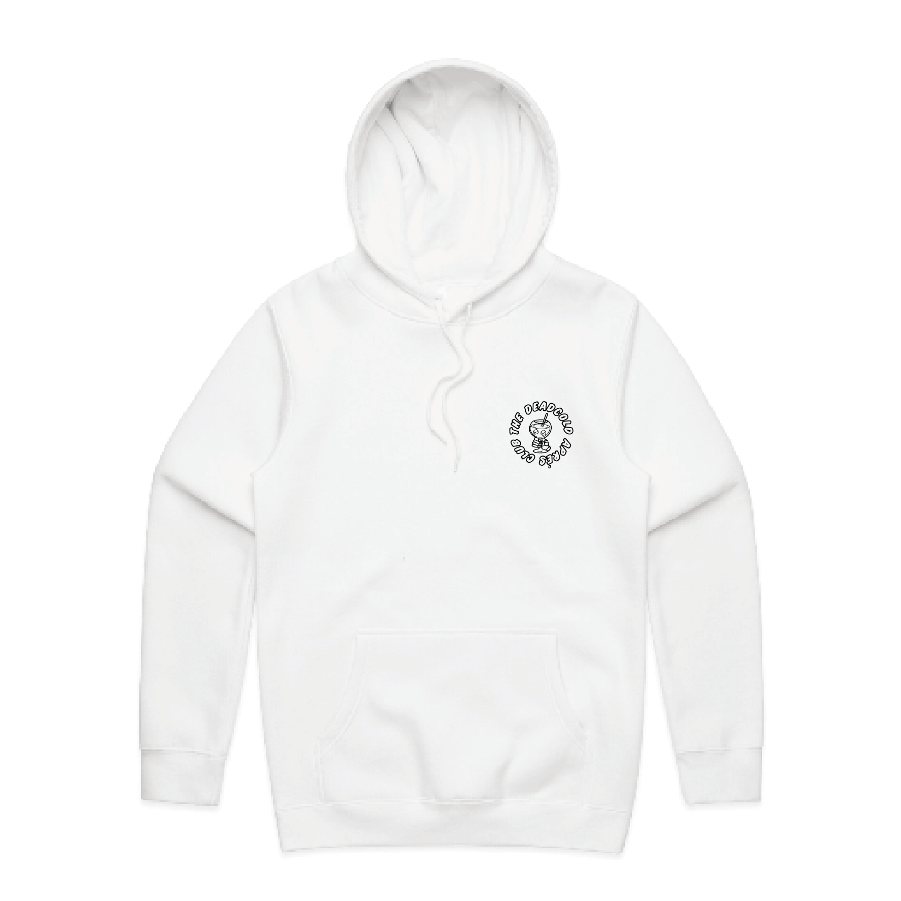 DeadCold Après Board Club - Boarders Hoodie - White