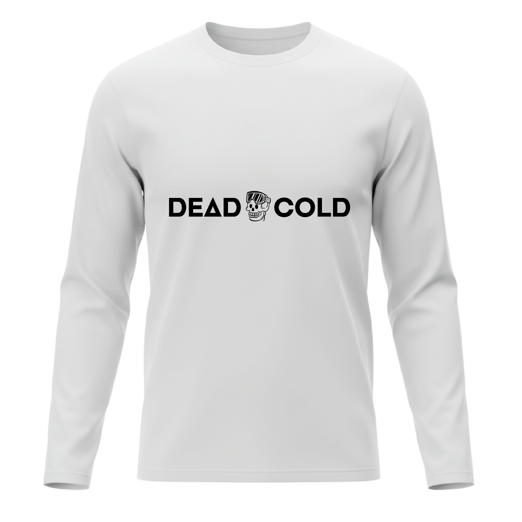 DeadCold After Après Club Longsleeve Tee – White