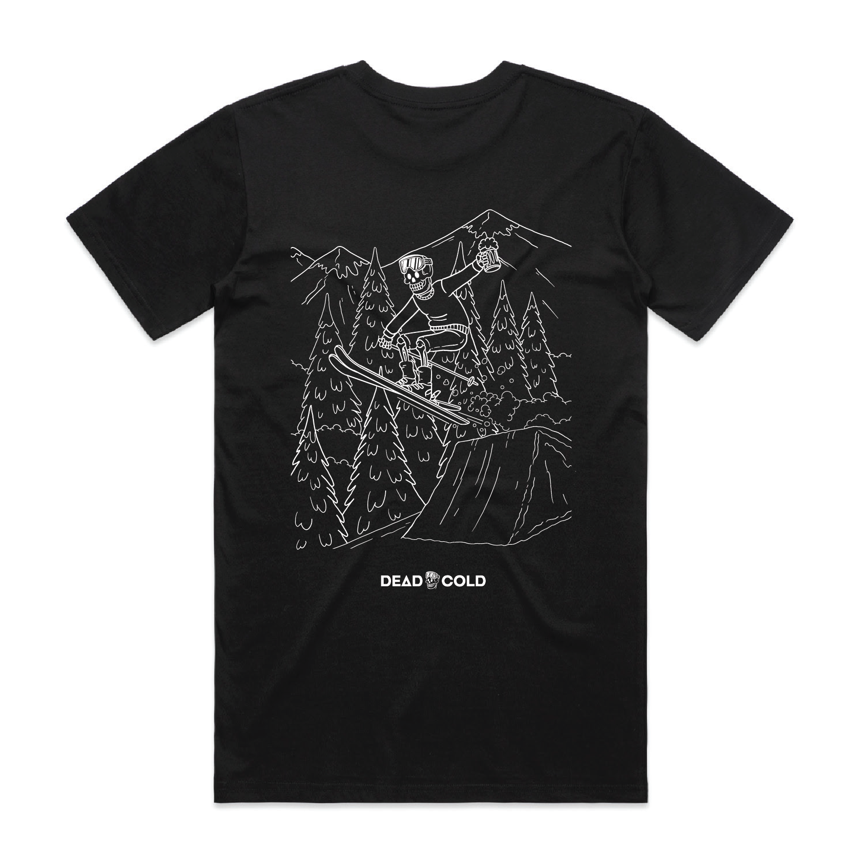 DeadCold Send It Tee – Black