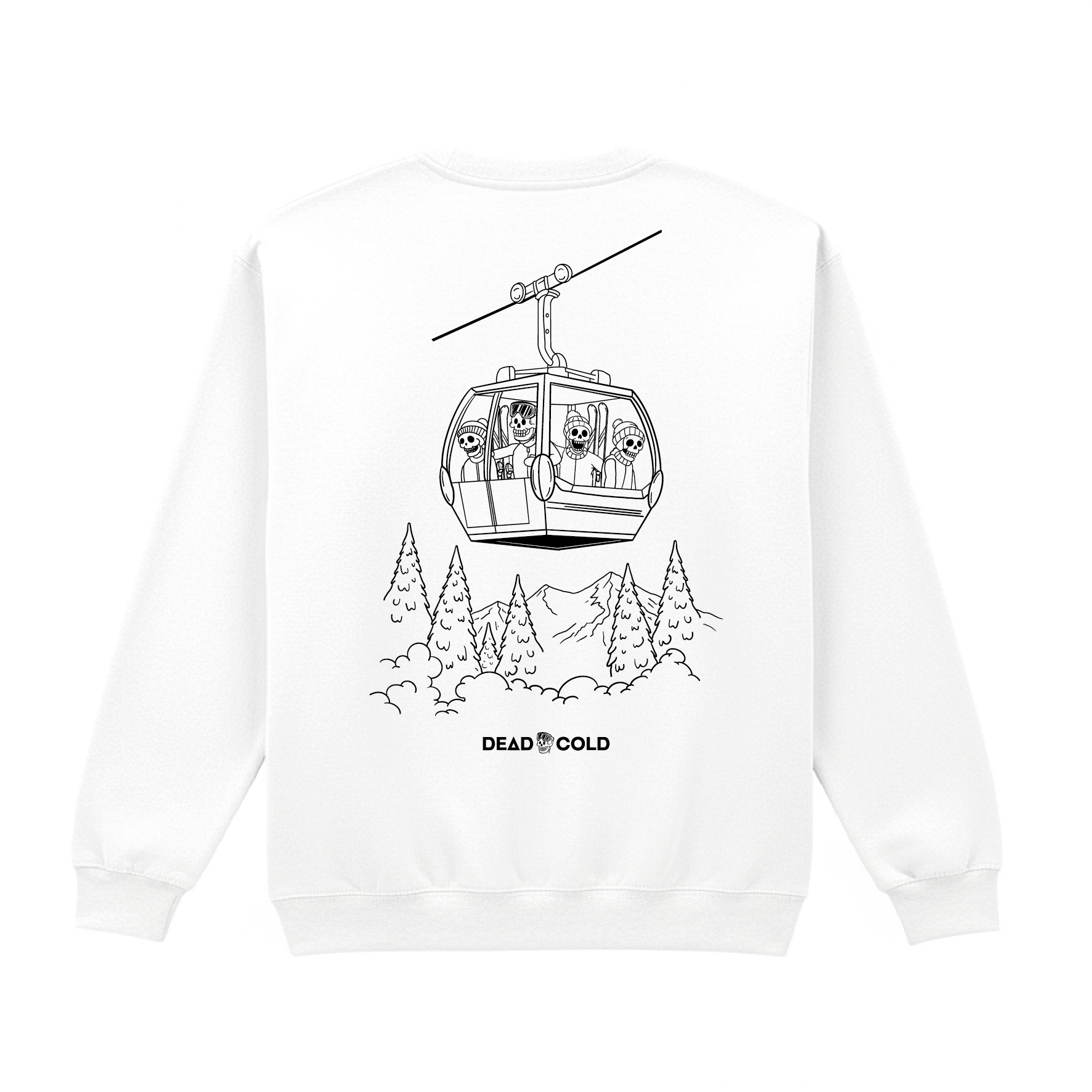 DeadCold Gondola Sweater – White