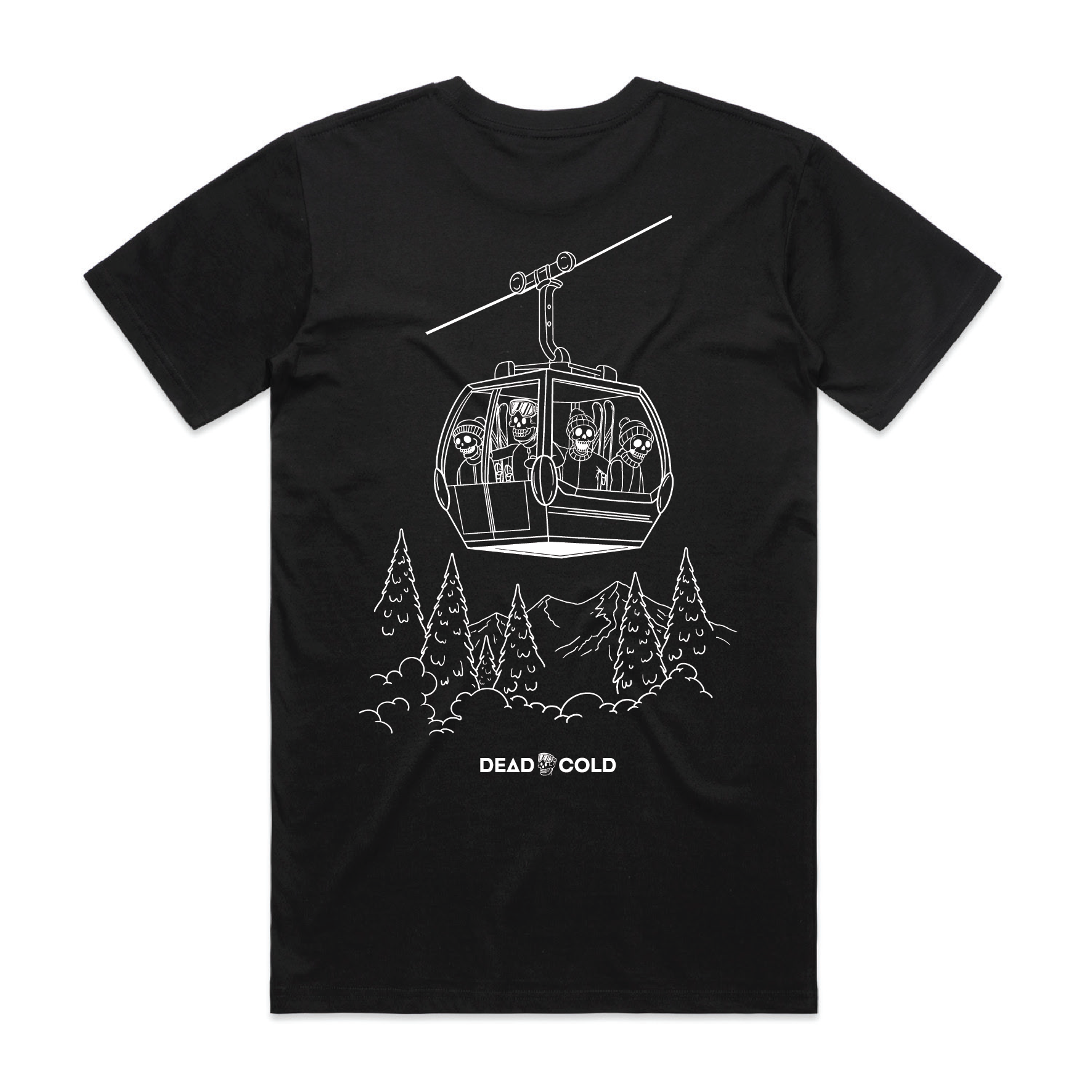 DeadCold Gondola Tee – Black