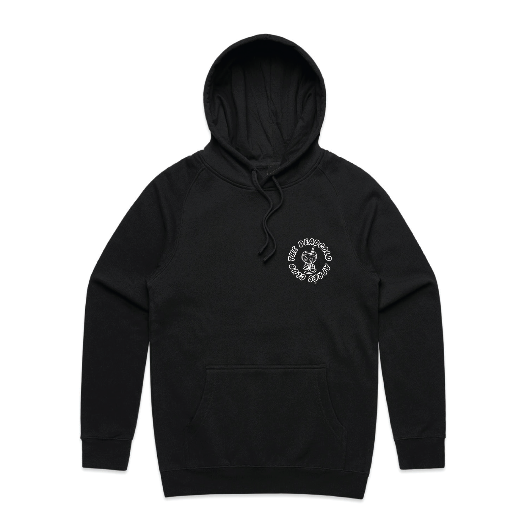 DeadCold Après Bone Club Hoodie - Black