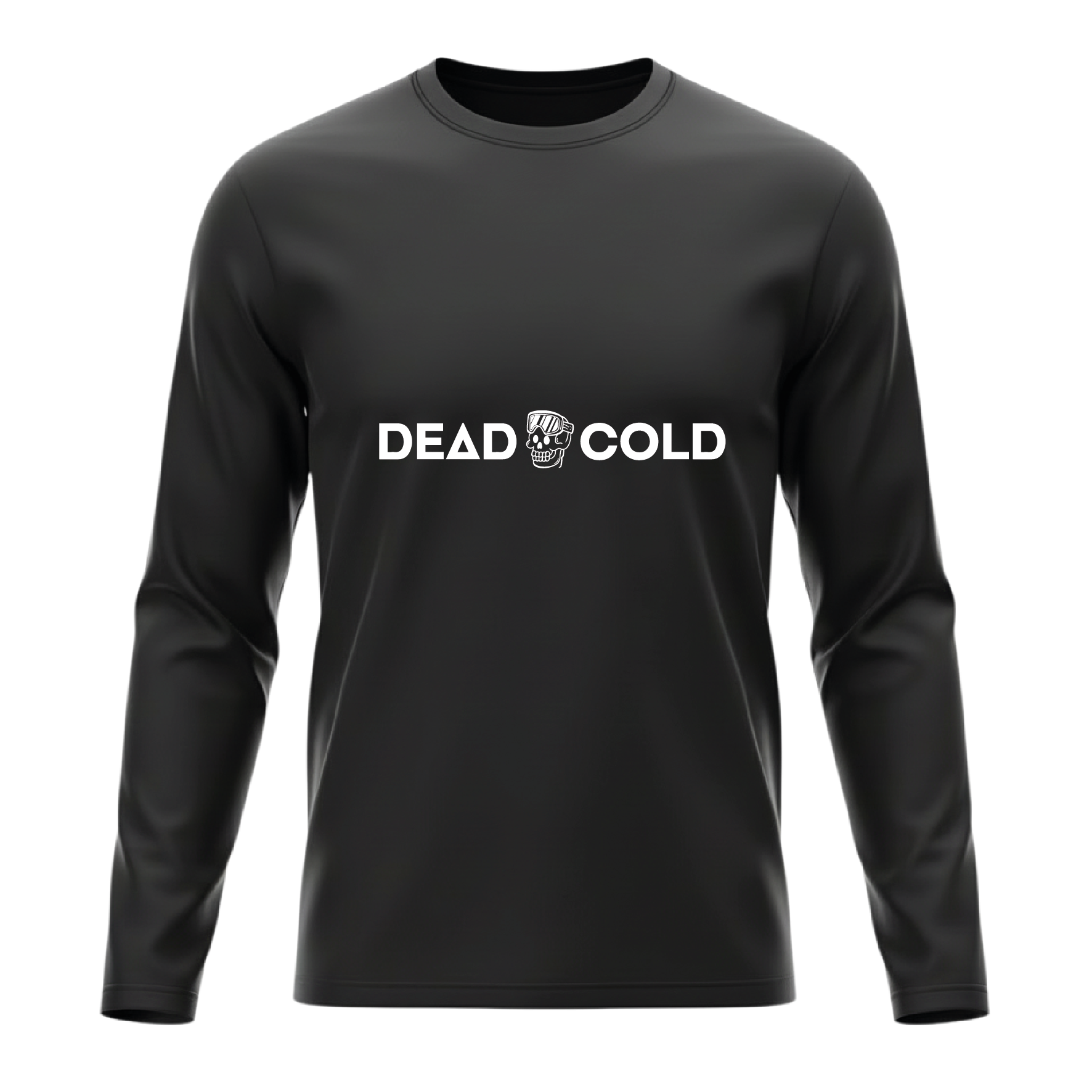 DeadCold Send It Longsleeve Tee – Black