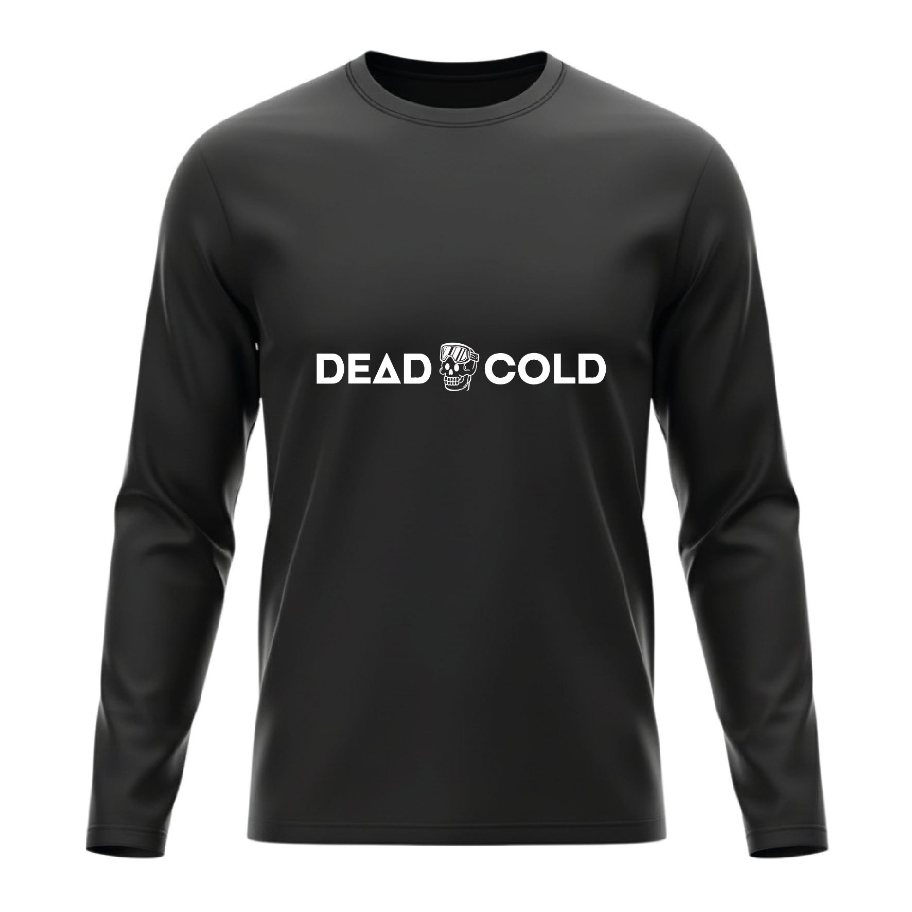 DeadCold Boneflake Longsleeve Tee – Black