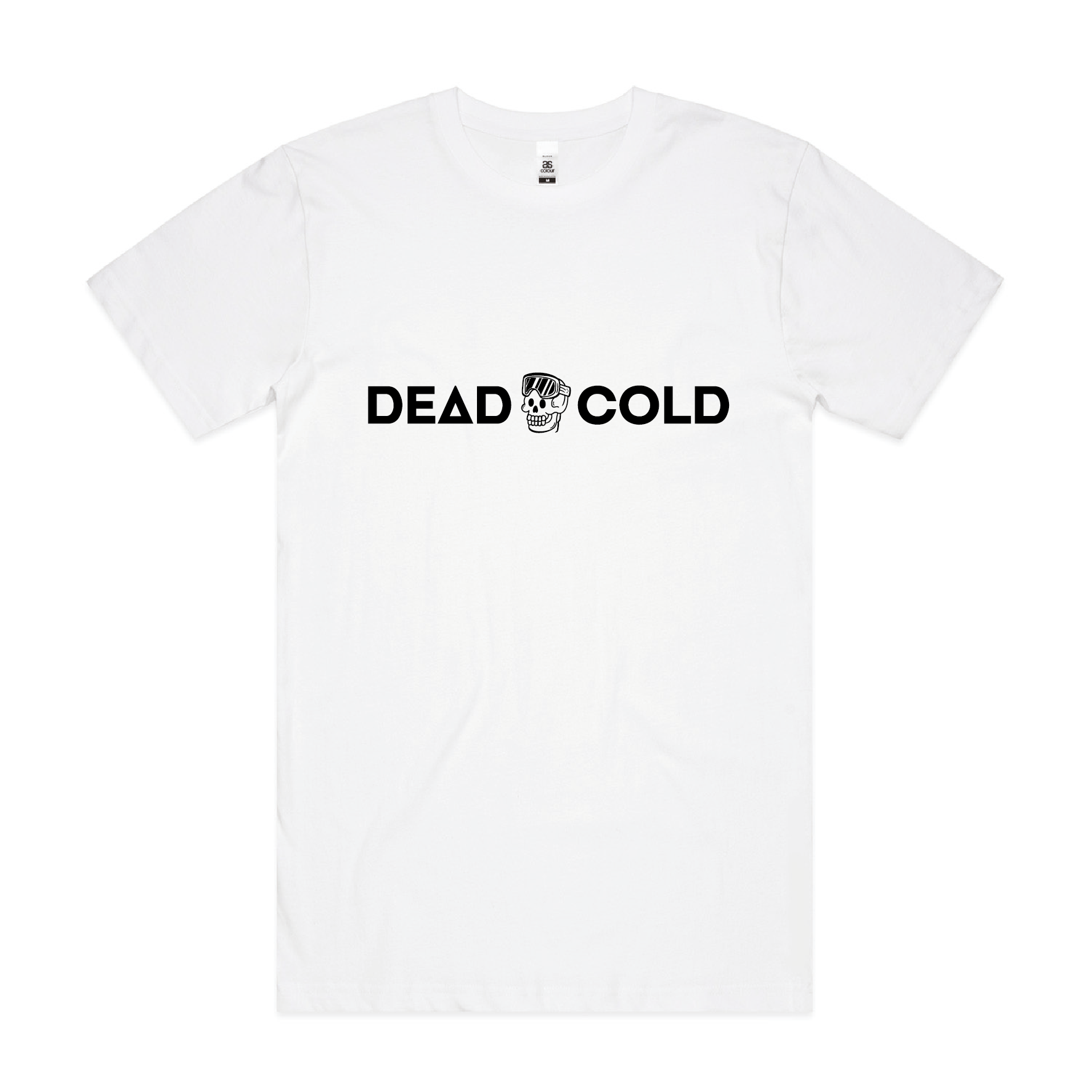 DeadCold First Chair - Boarders Tee - White
