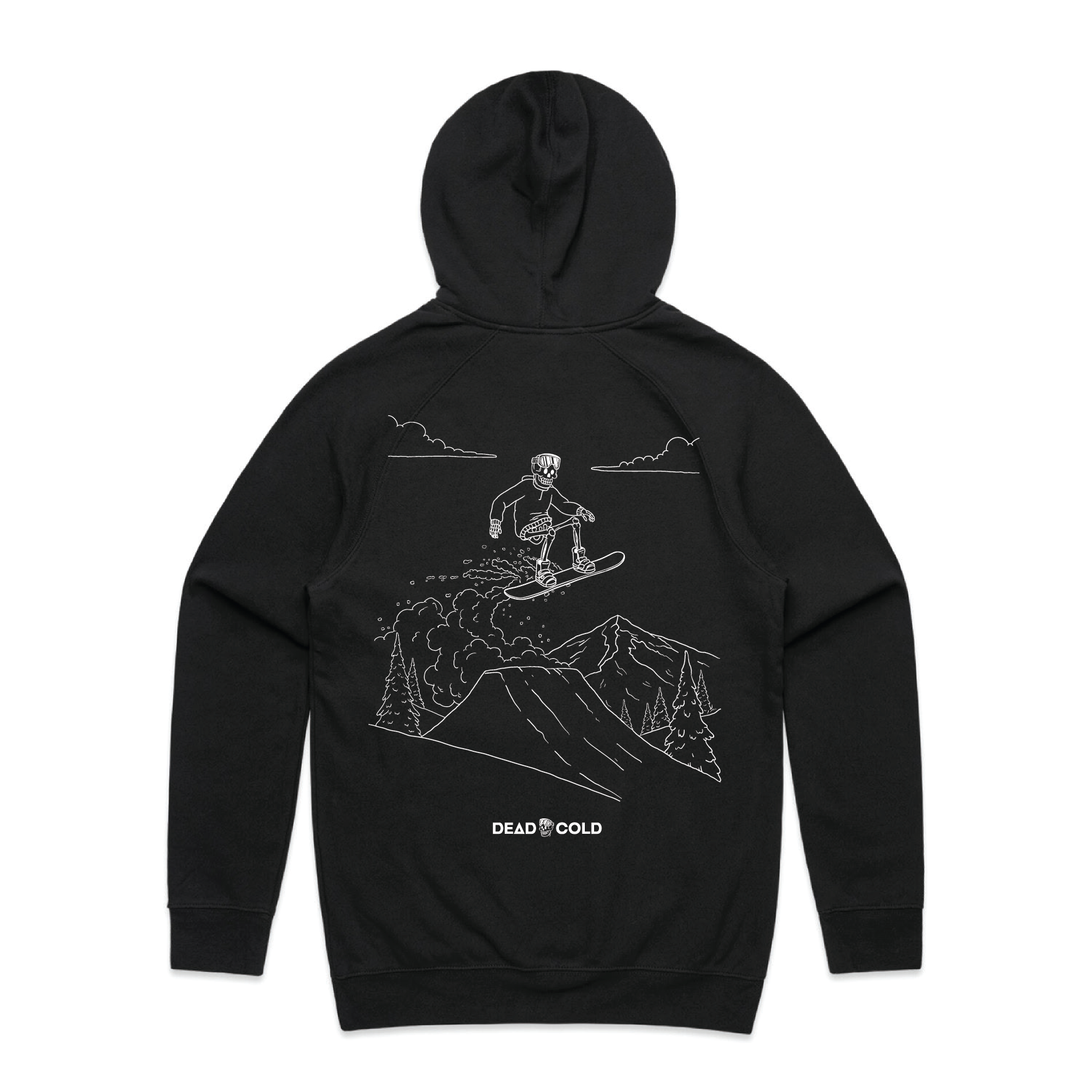 DeadCold Nailed It - Boarders Hoodie - Black