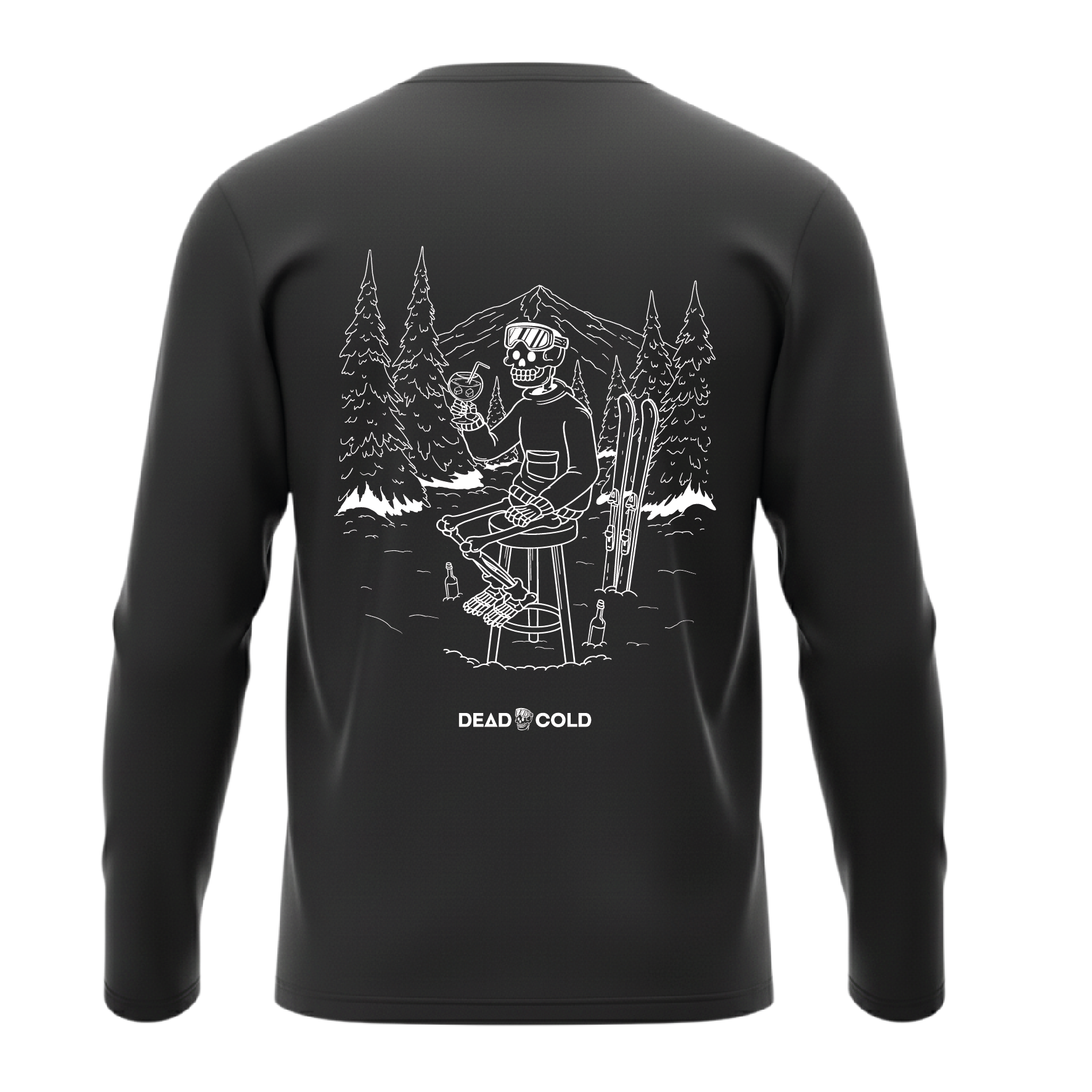 DeadCold Après Energy Longsleeve Tee – Black