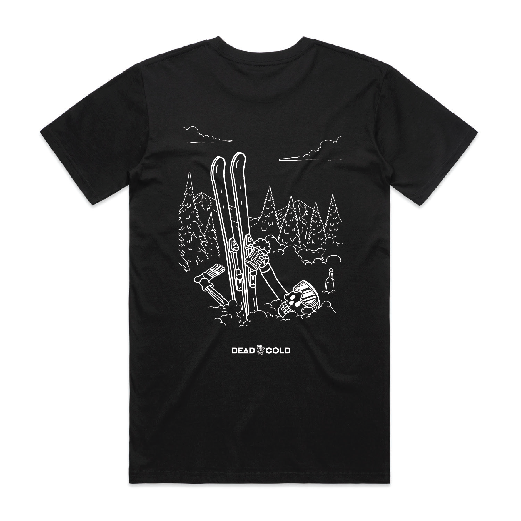 DeadCold After Après Club Tee – Black