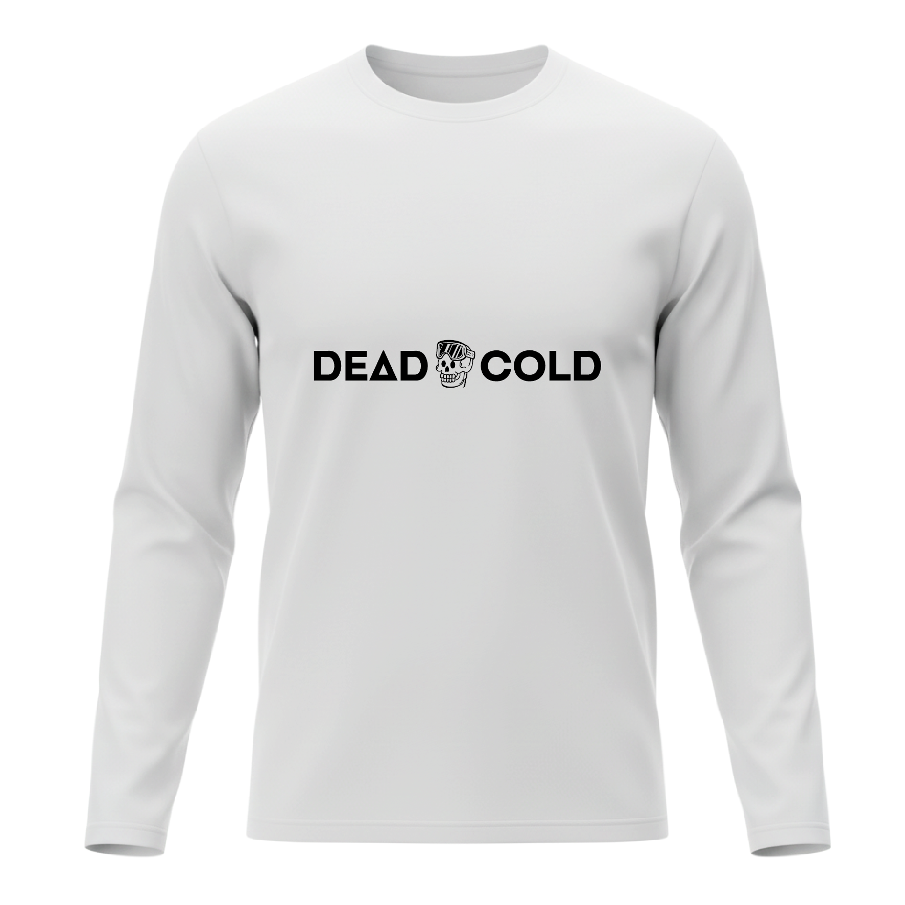 DeadCold First Chair Longsleeve Tee – White