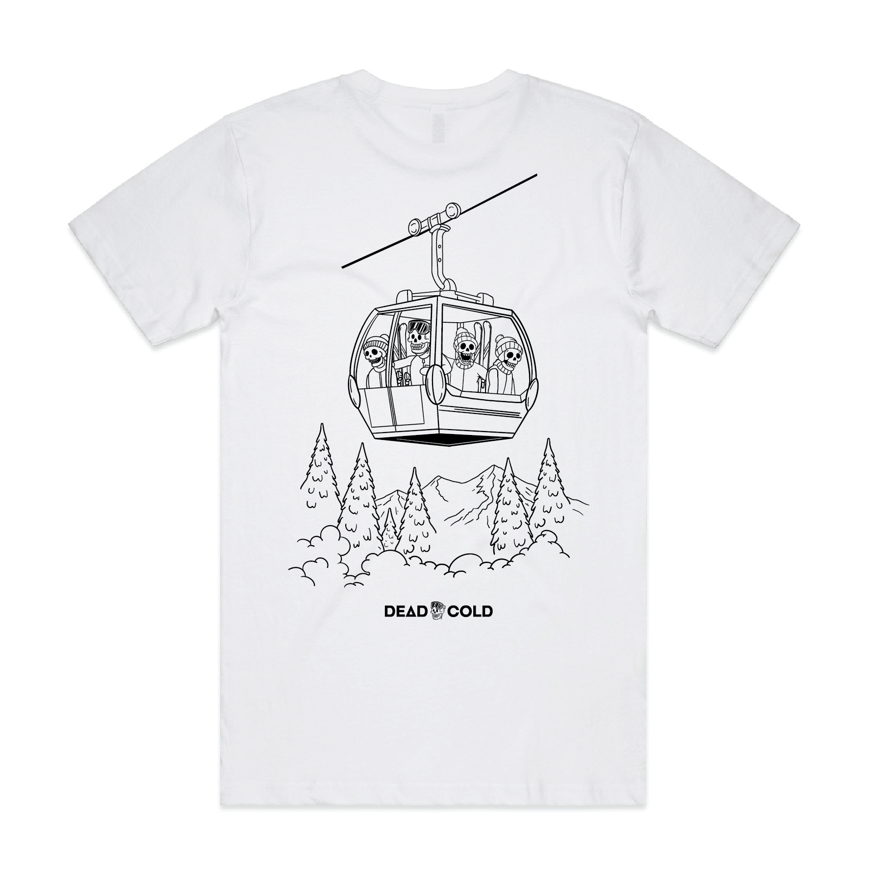 DeadCold Gondola Tee – White