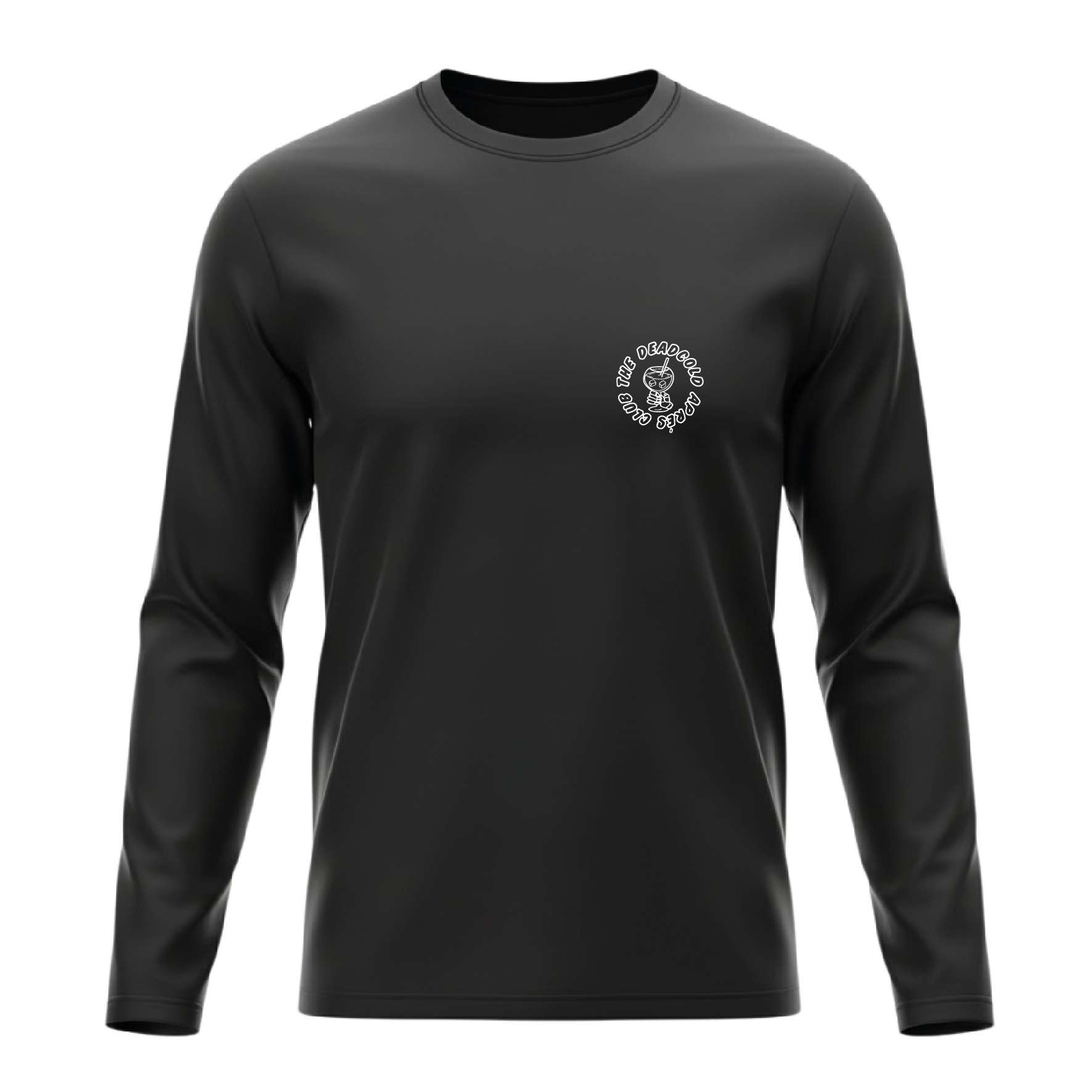 DeadCold Après Board Club - Boarders Longsleeve Tee – Black