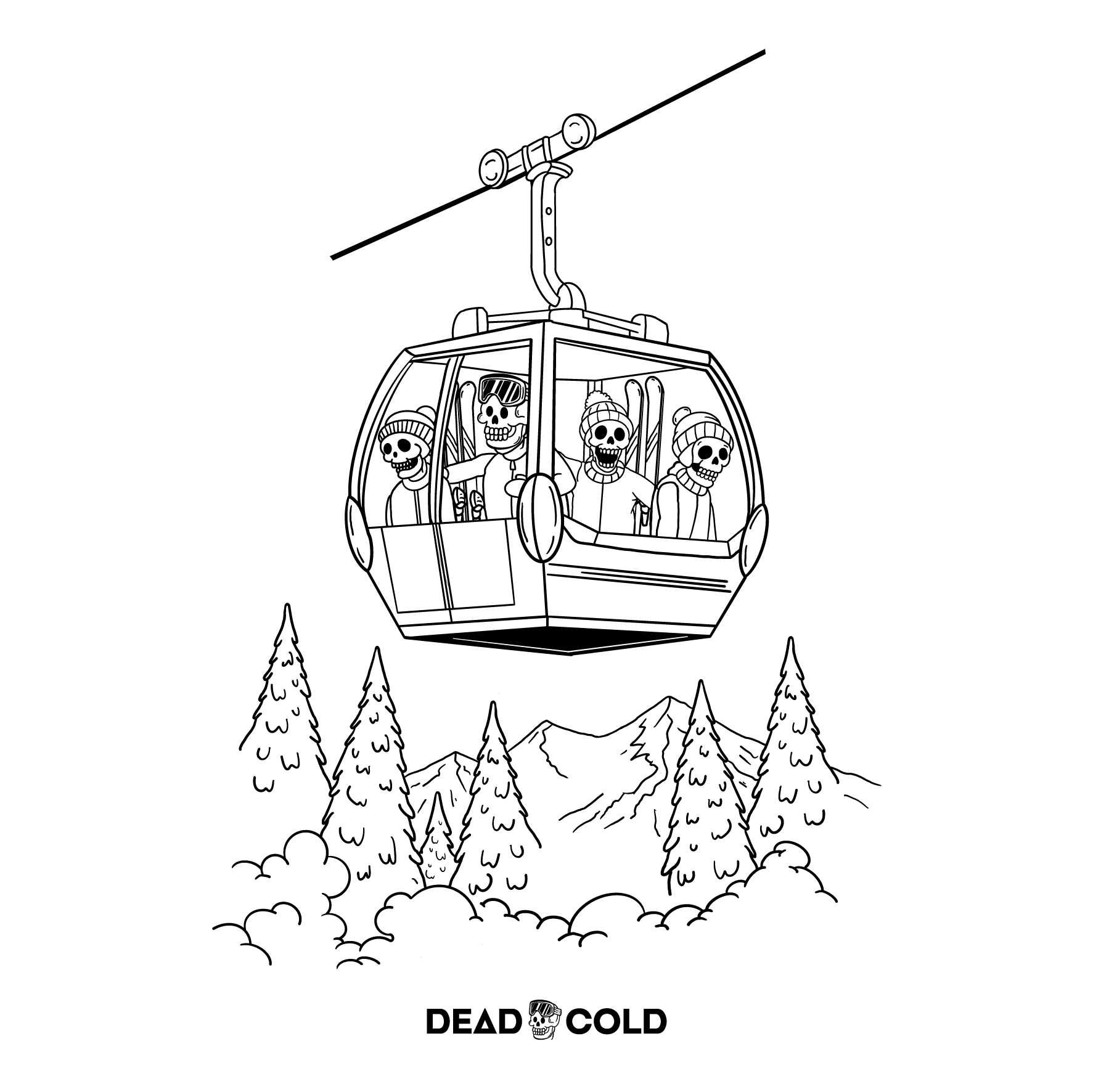 DeadCold Gondola Sweater – Black