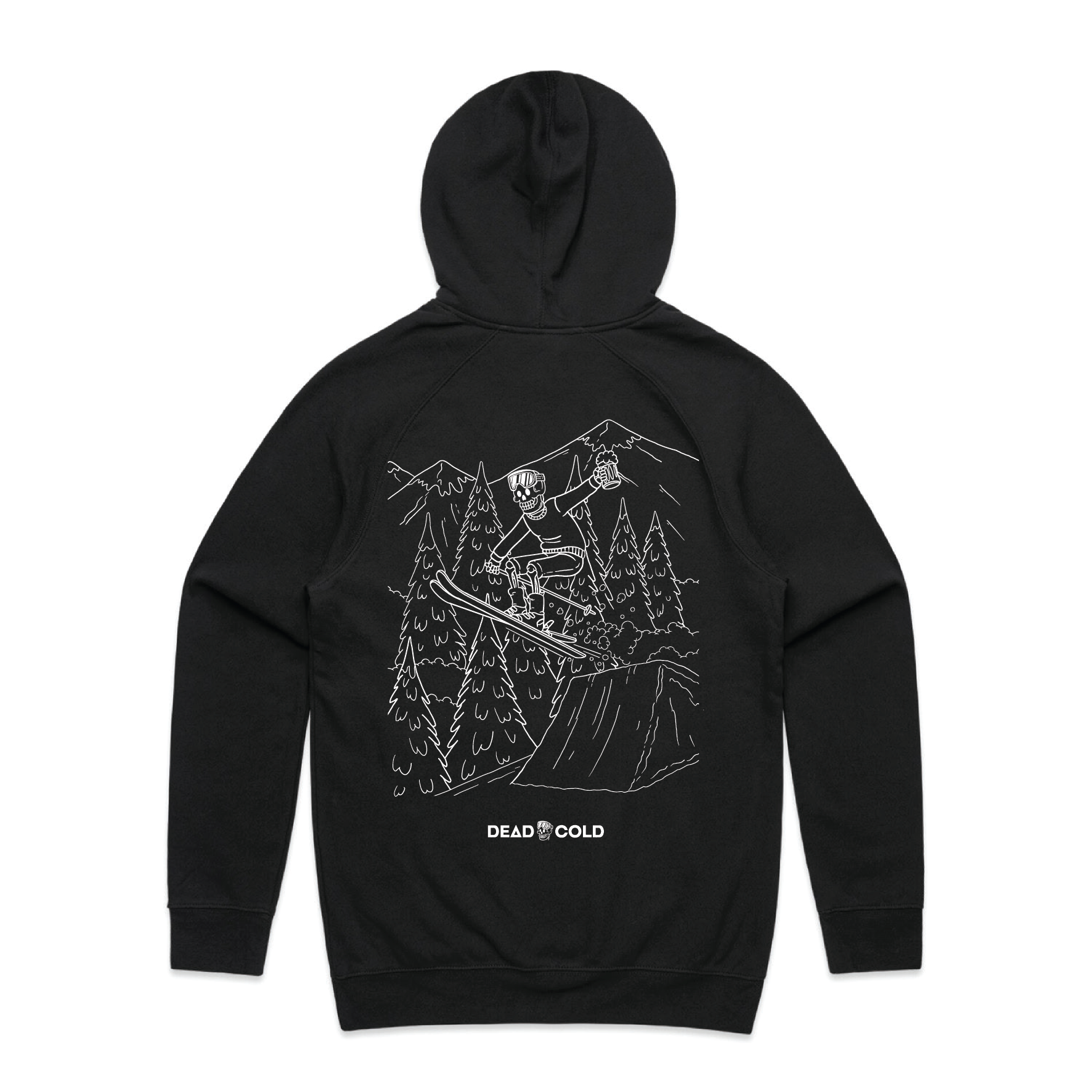 DeadCold Send It Hoodie - Black