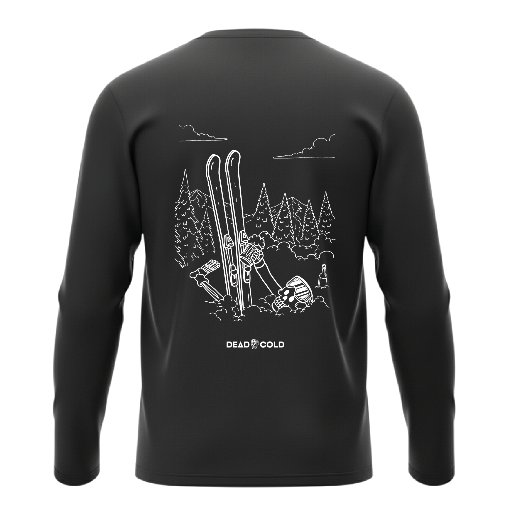 DeadCold After Après Club Longsleeve Tee – Black