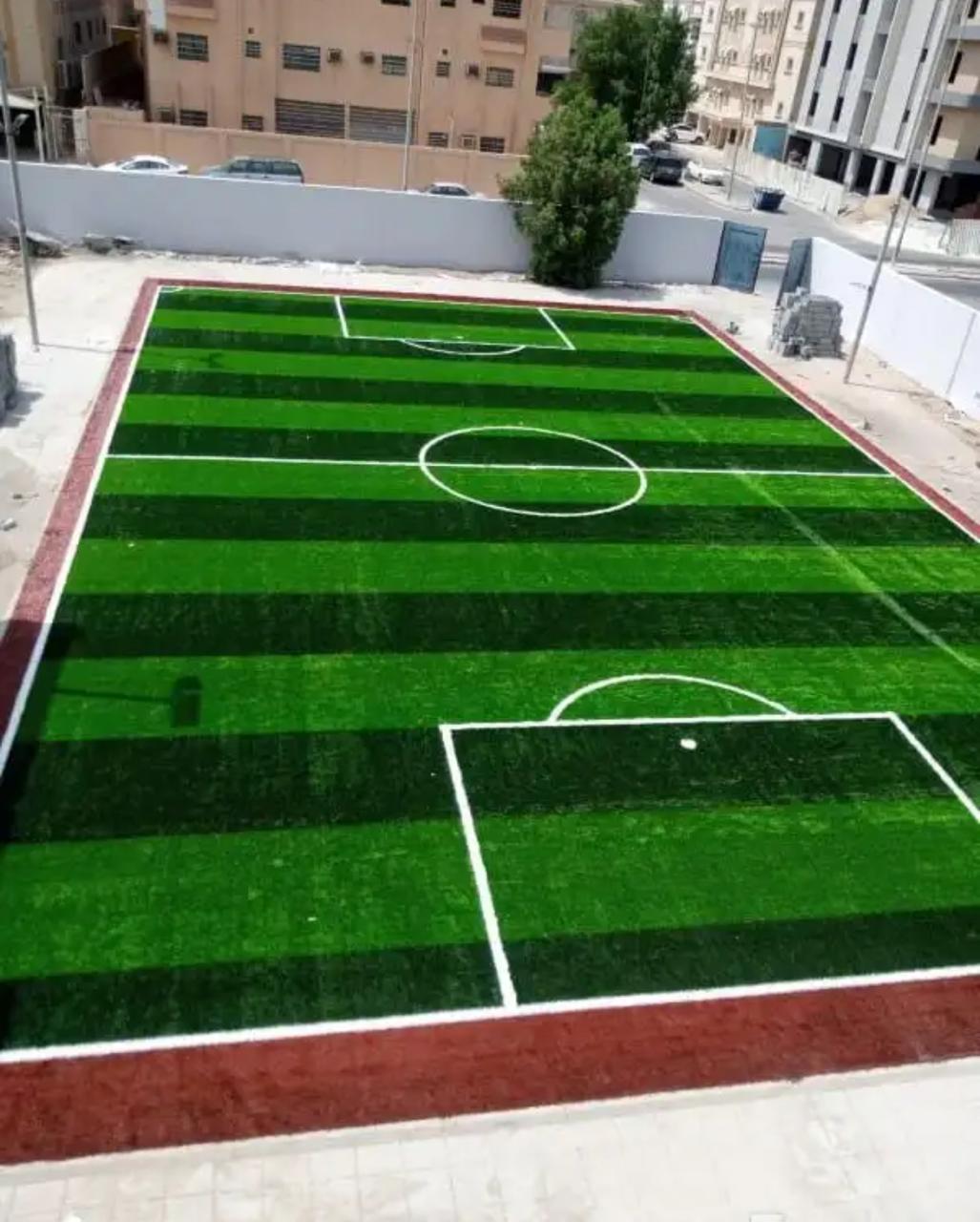 العشب واالنجيلة الصناعية 