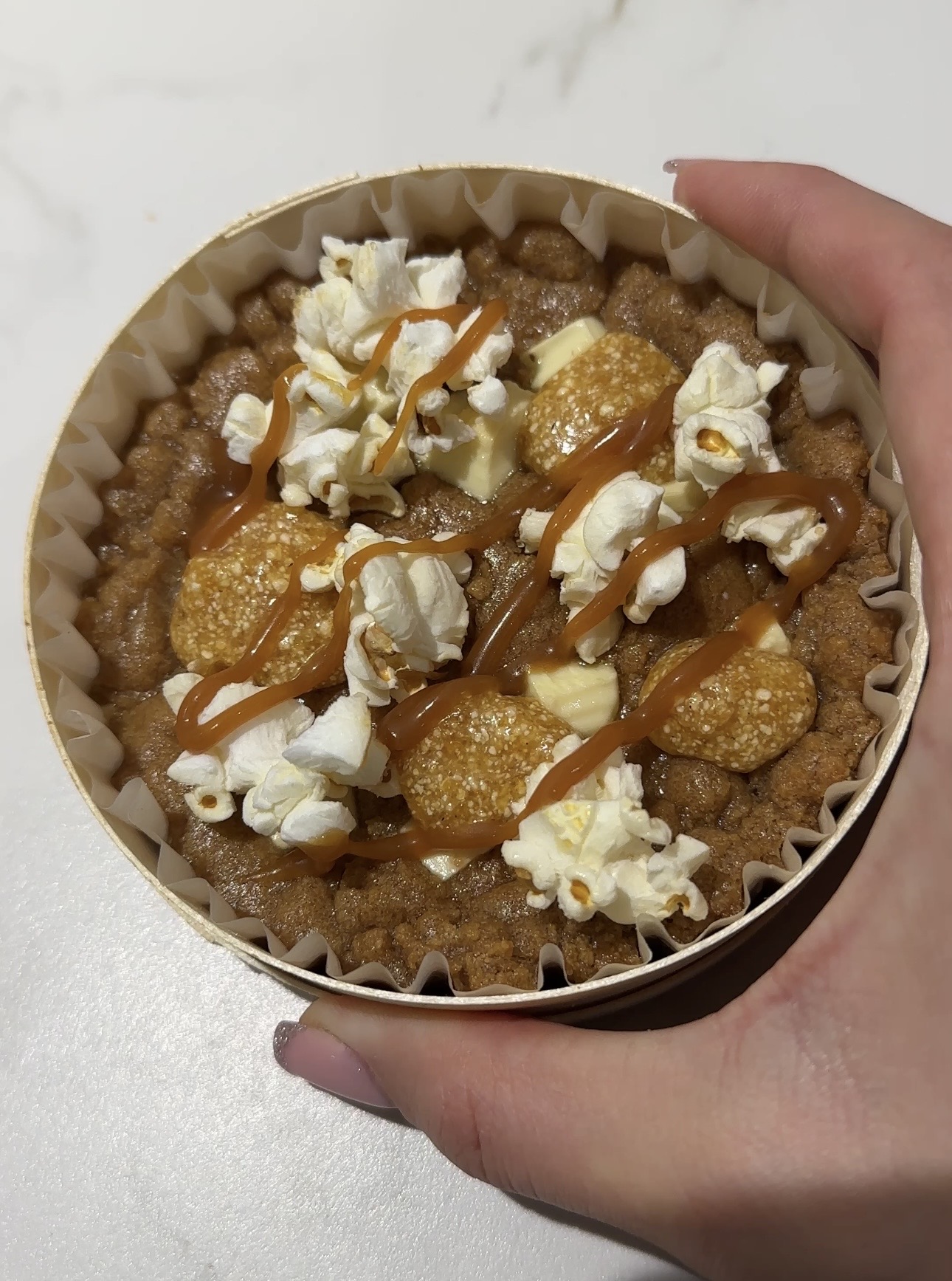 Cookie pop-corn