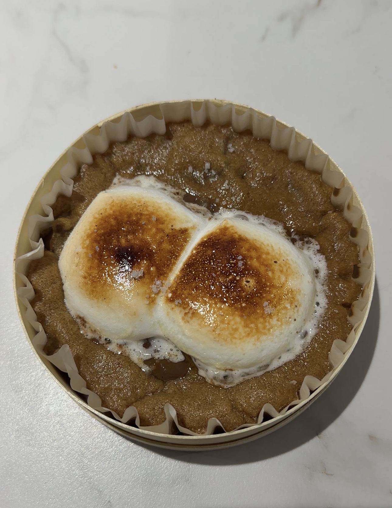 Cookie Chamallow grillé