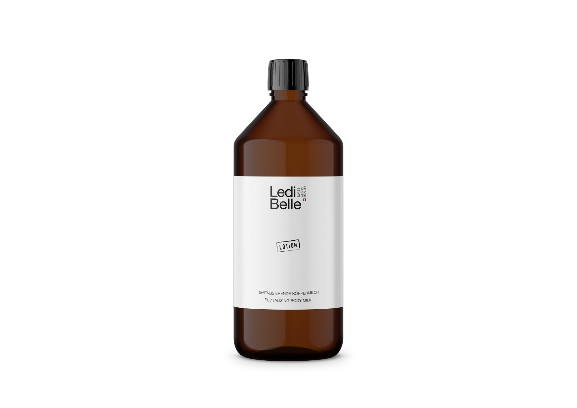 Ledi Belle kūno pienelis, 1000ml - papildymas