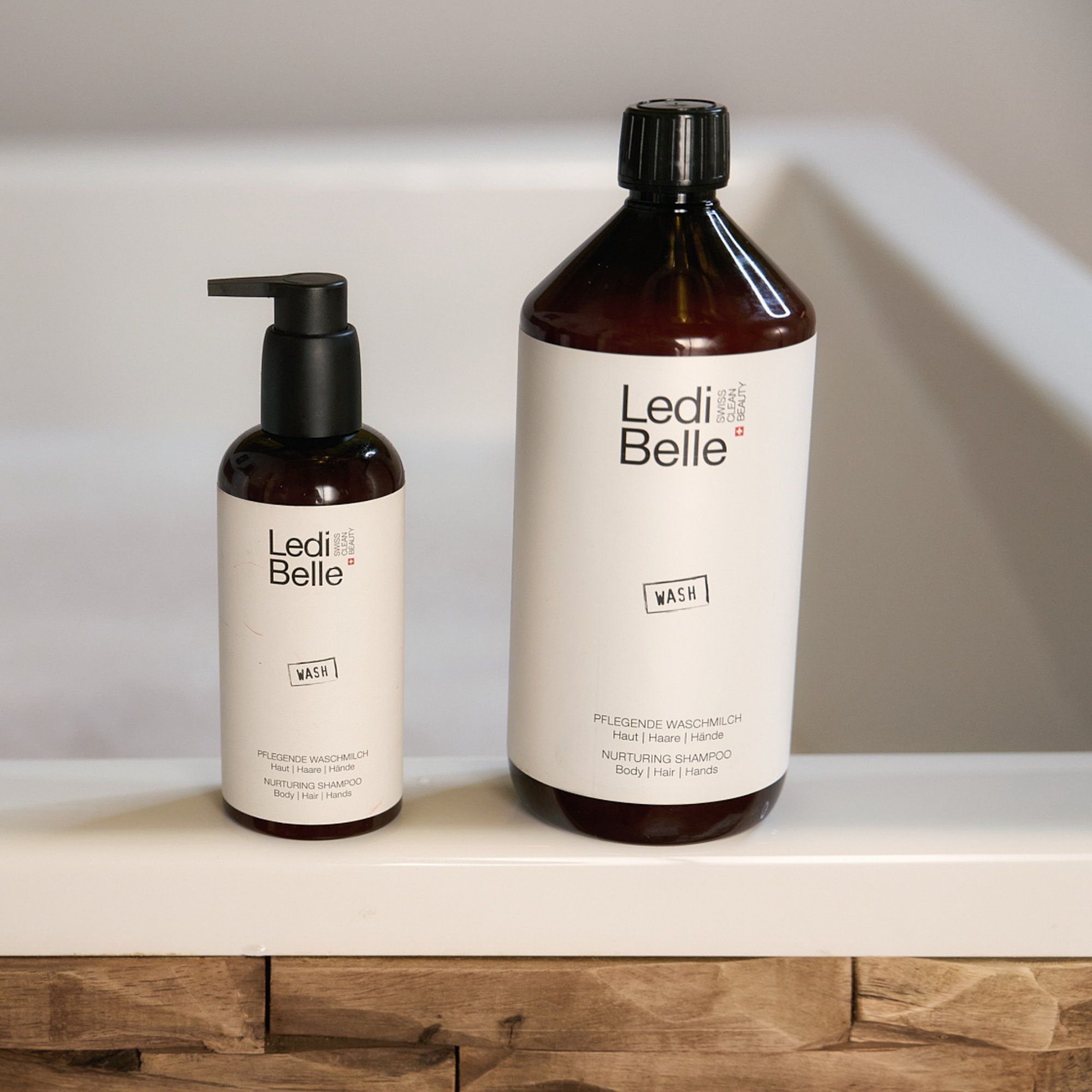 Ledi Belle prausiklis kūnui, plaukams, rankoms, 300ml