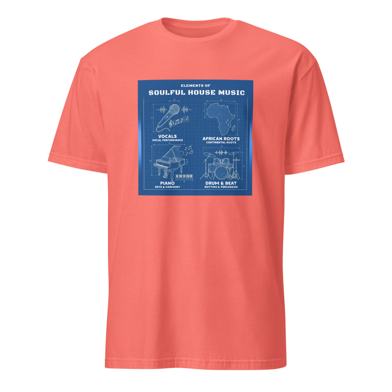Unisex Elements of Soulful House Music T-shirt