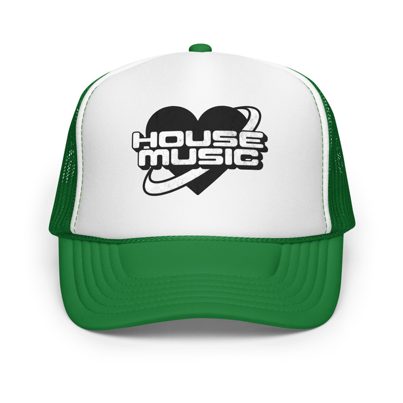 House Music Amor BL Foam trucker hat