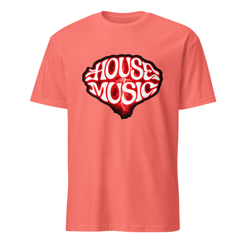 Unisex House Music Red Electric T-Shirt