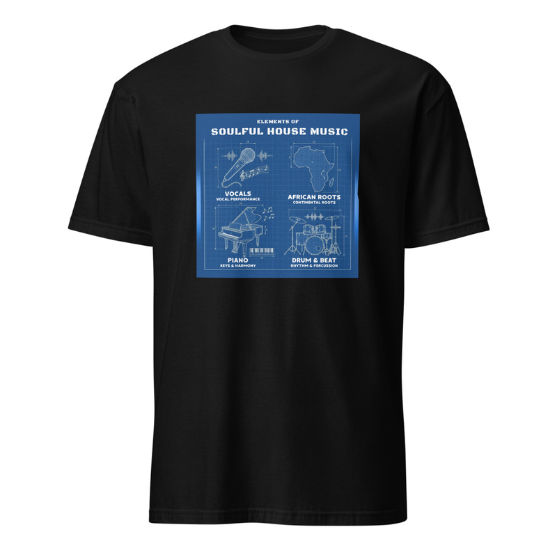 Unisex Elements of Soulful House Music T-shirt