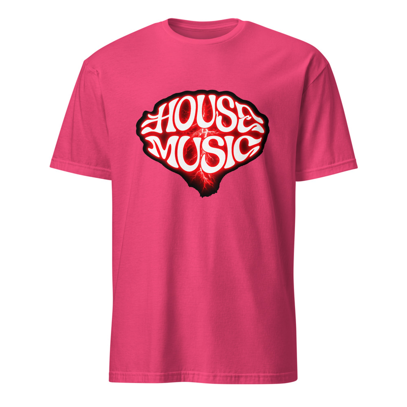 Unisex House Music Red Electric T-Shirt