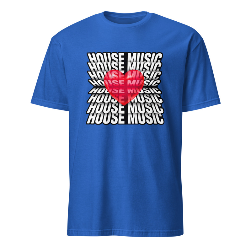 Unisex House Music Love T-Shirt