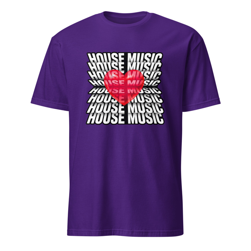 Unisex House Music Love T-Shirt