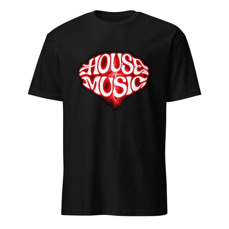 Unisex House Music Red Electric T-Shirt