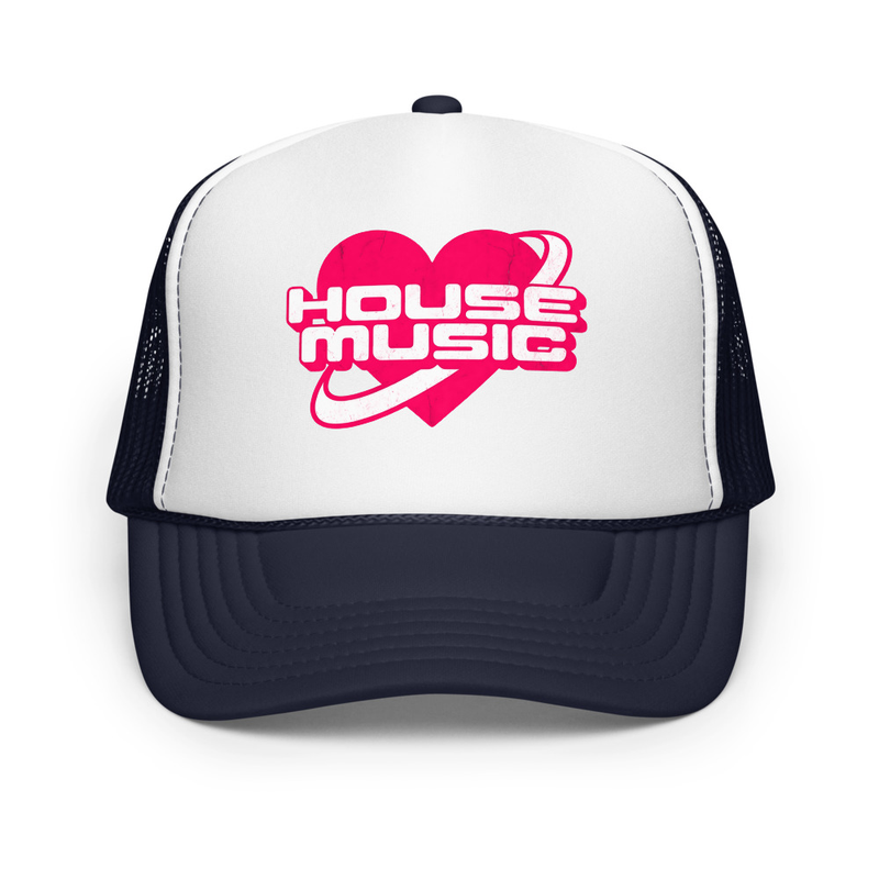 House Music Amor Foam trucker hat