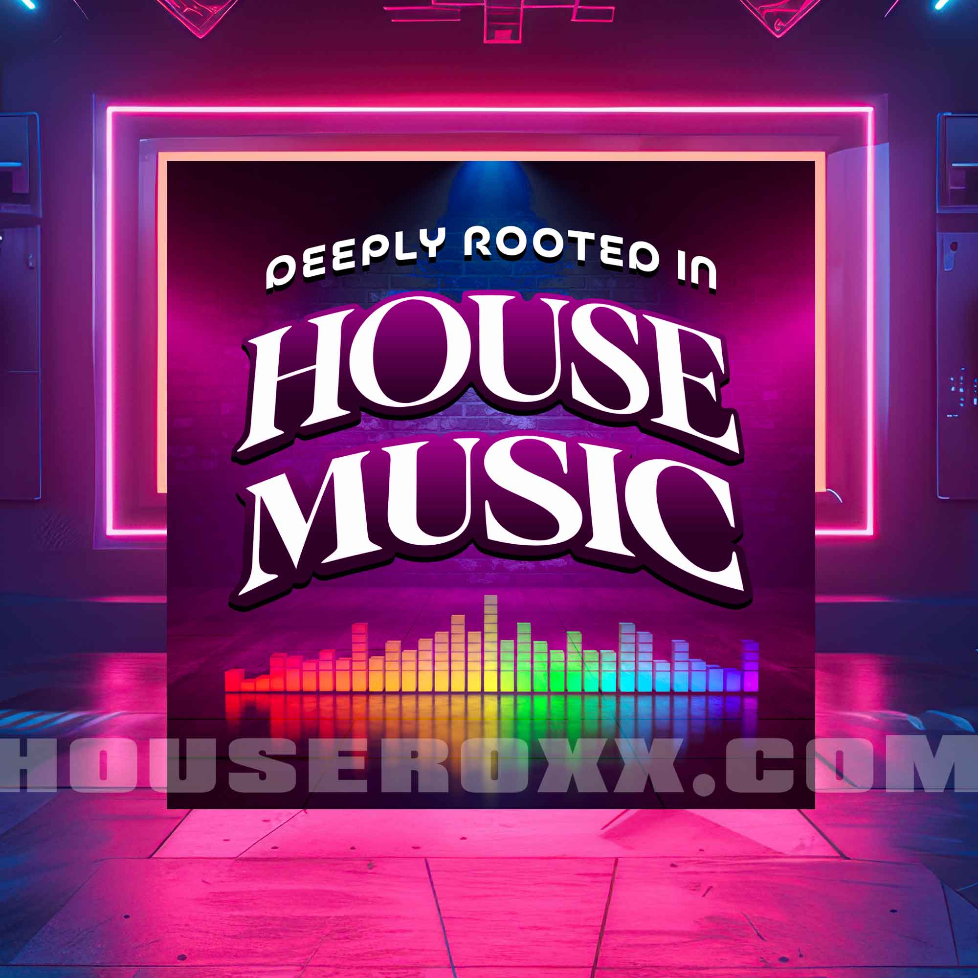 House Music Deeply Rooted Digital Art Print