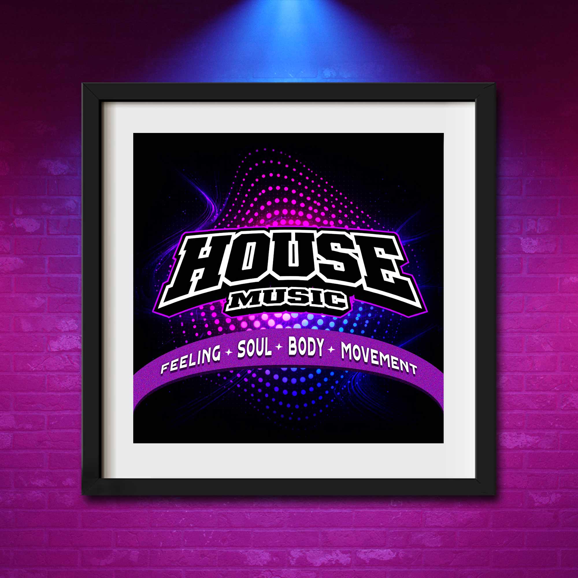 Paradise Bundle 6-Piece Set House Music Digital Art Print Collection