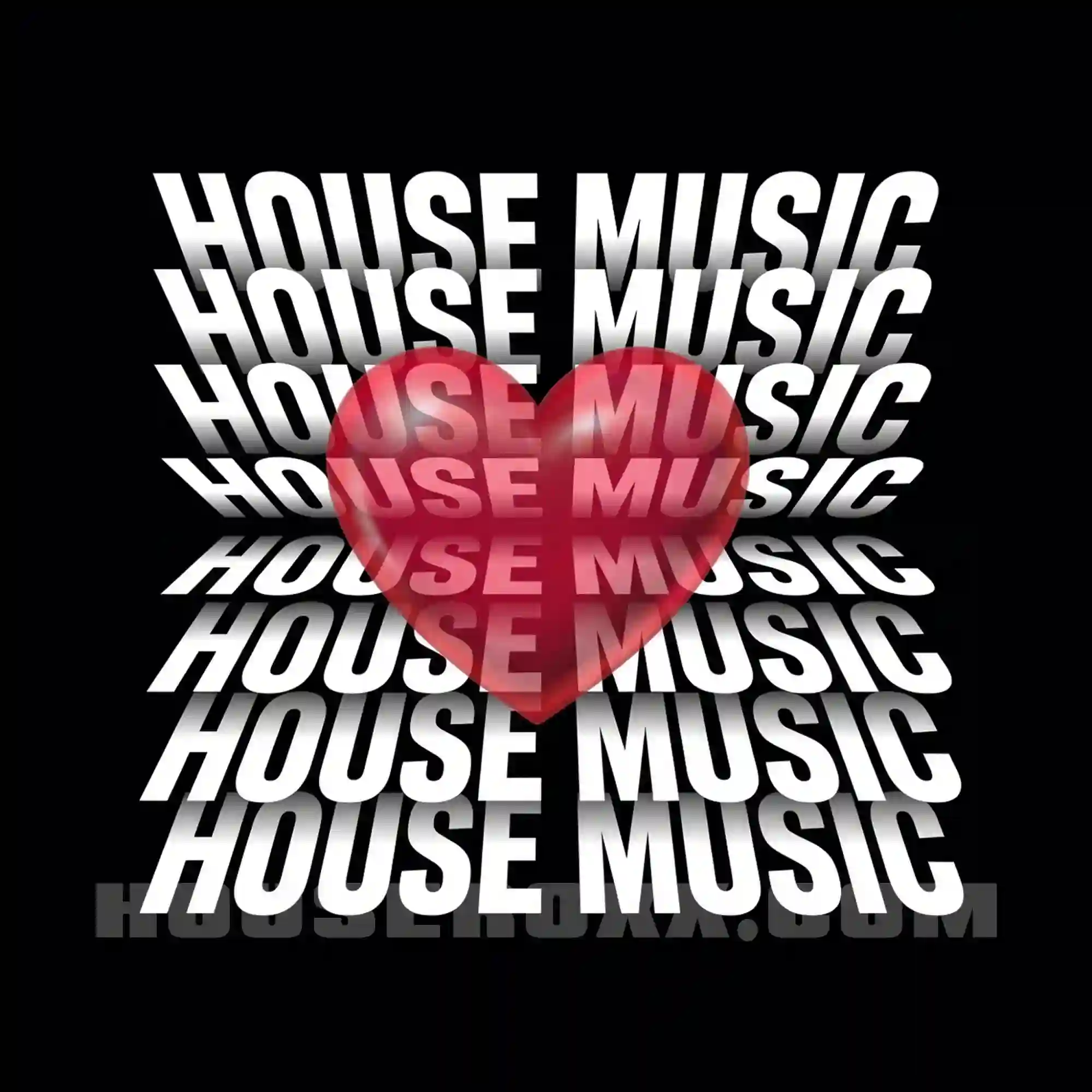 House Music Love Digital Art Print