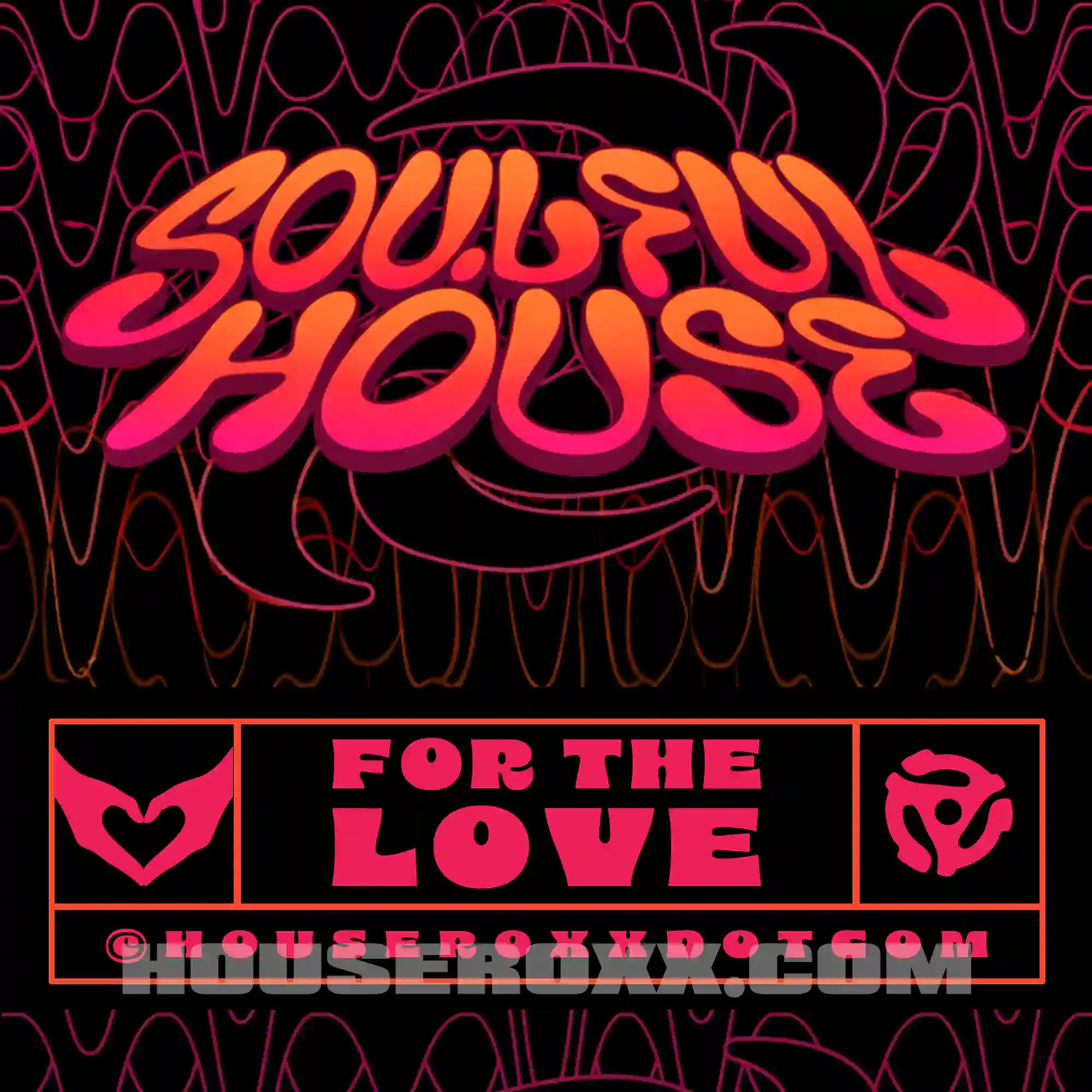 Soulful House For The Love Digital Art Print
