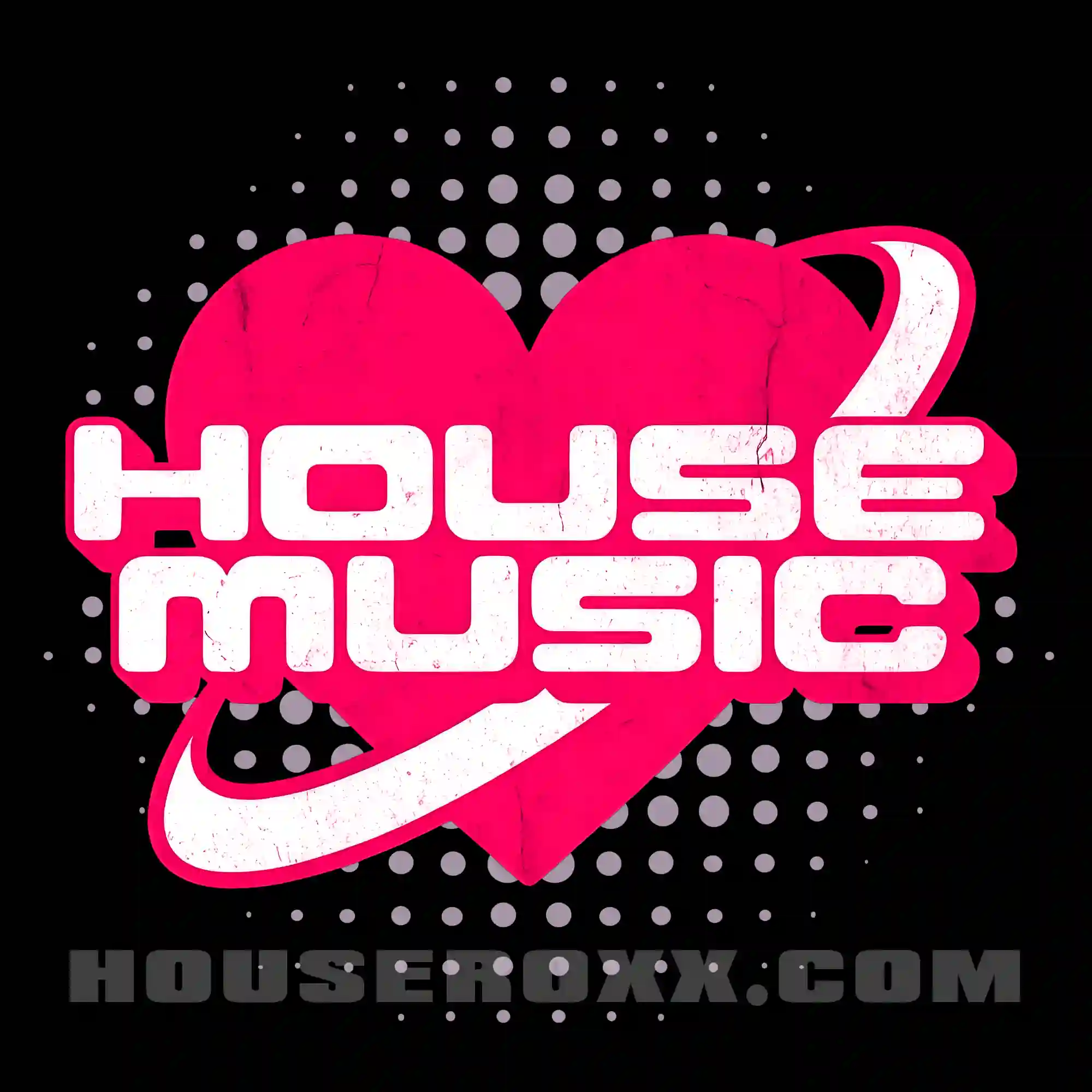 House Music Amor Digital Art Print