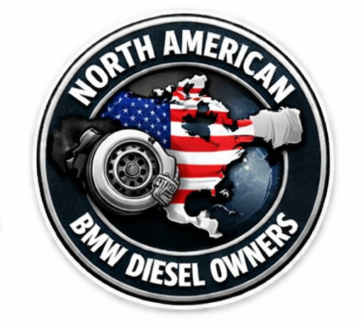 North American BMW Diesel Owners Sticker