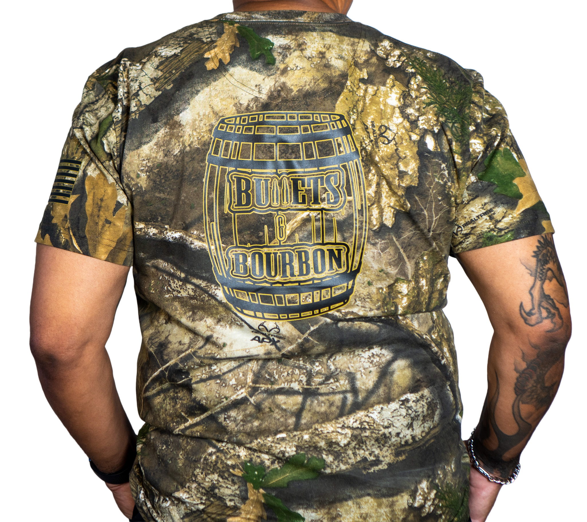 Camo Whiskey Hunting Shirt