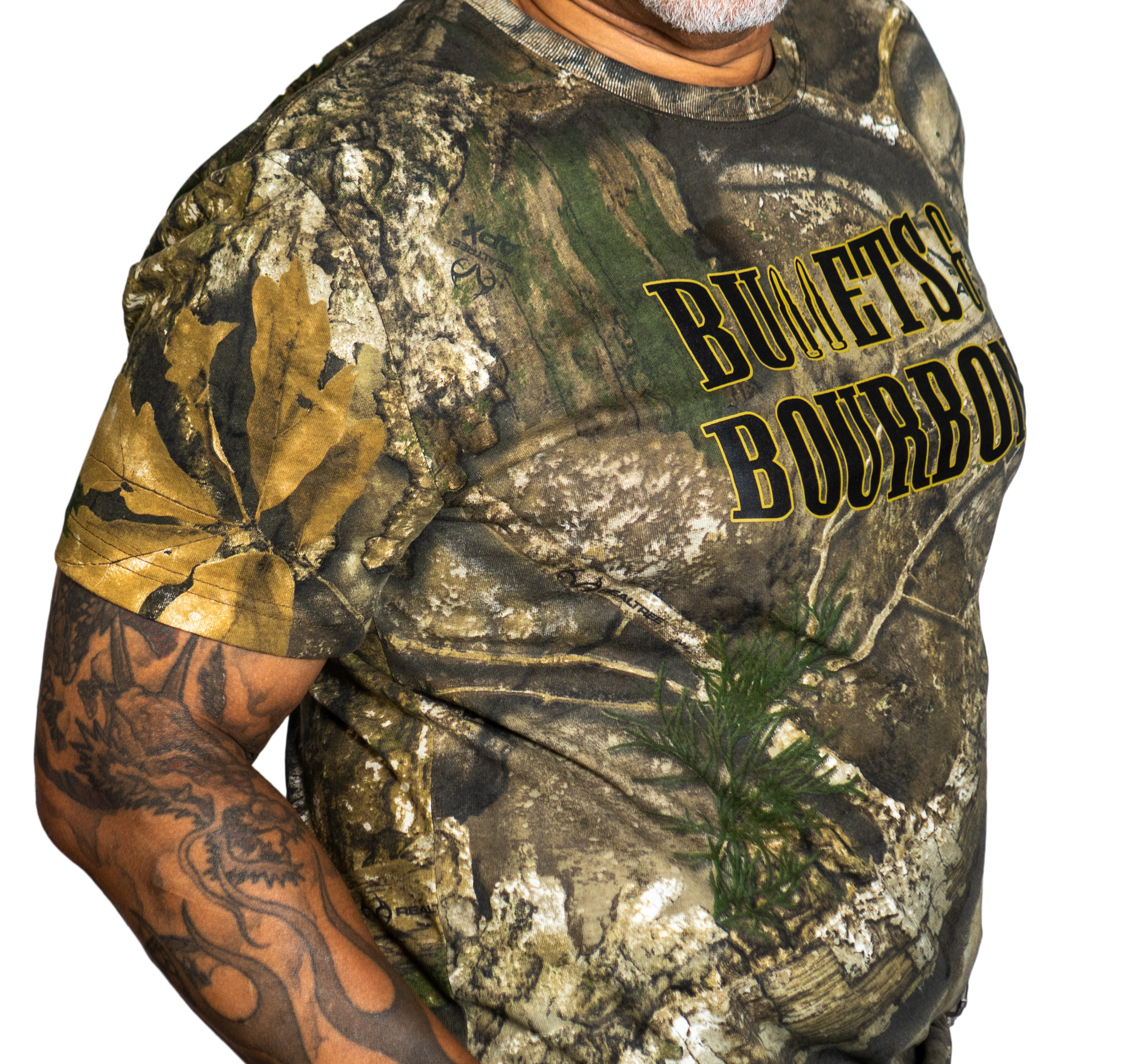 Camo Whiskey Hunting Shirt