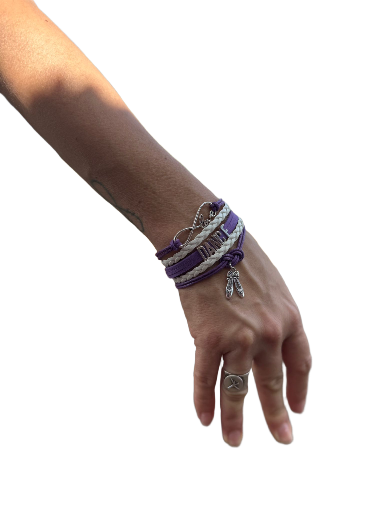 Pulsera de SImil cuero 