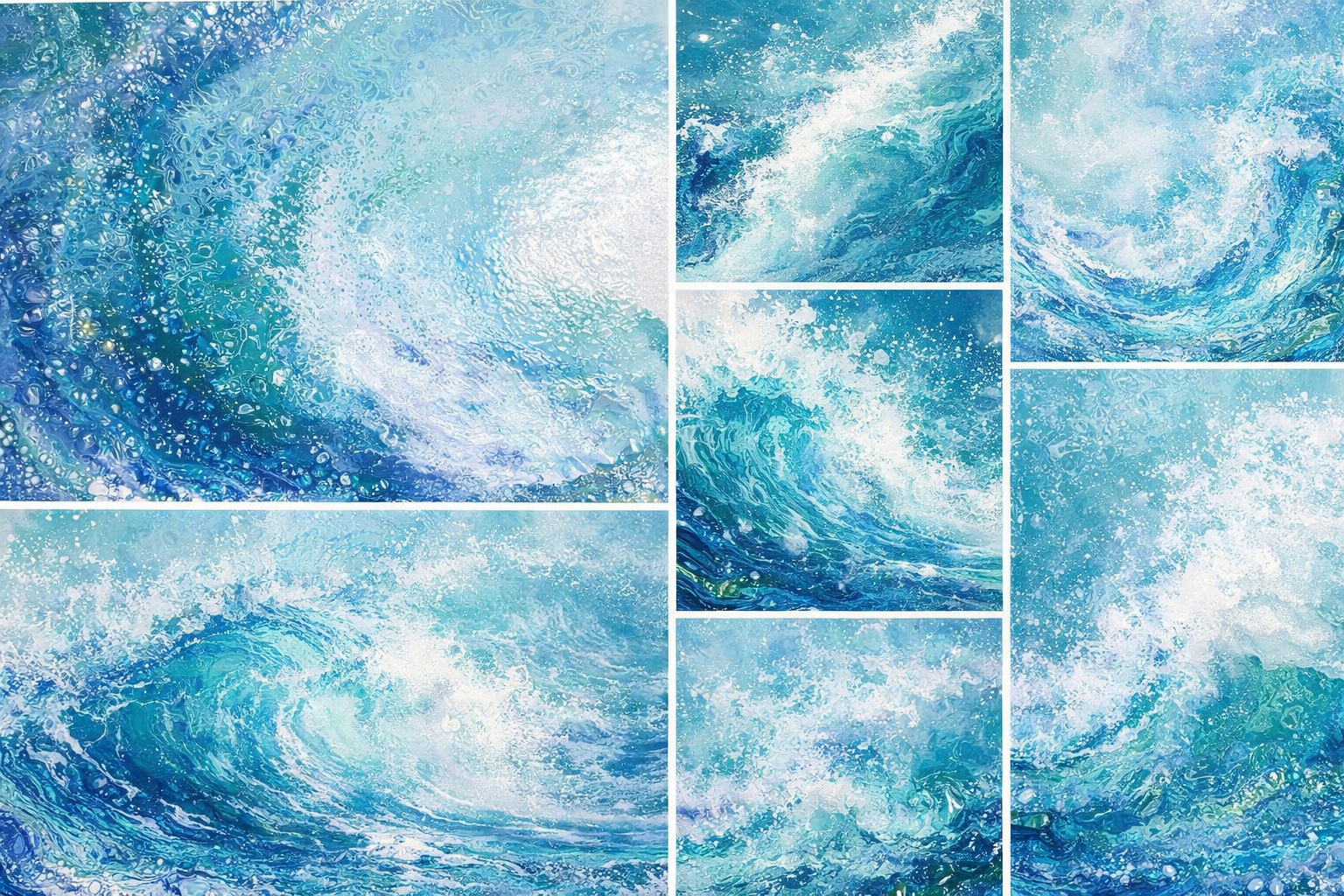 Ocean Wave Canvas Art