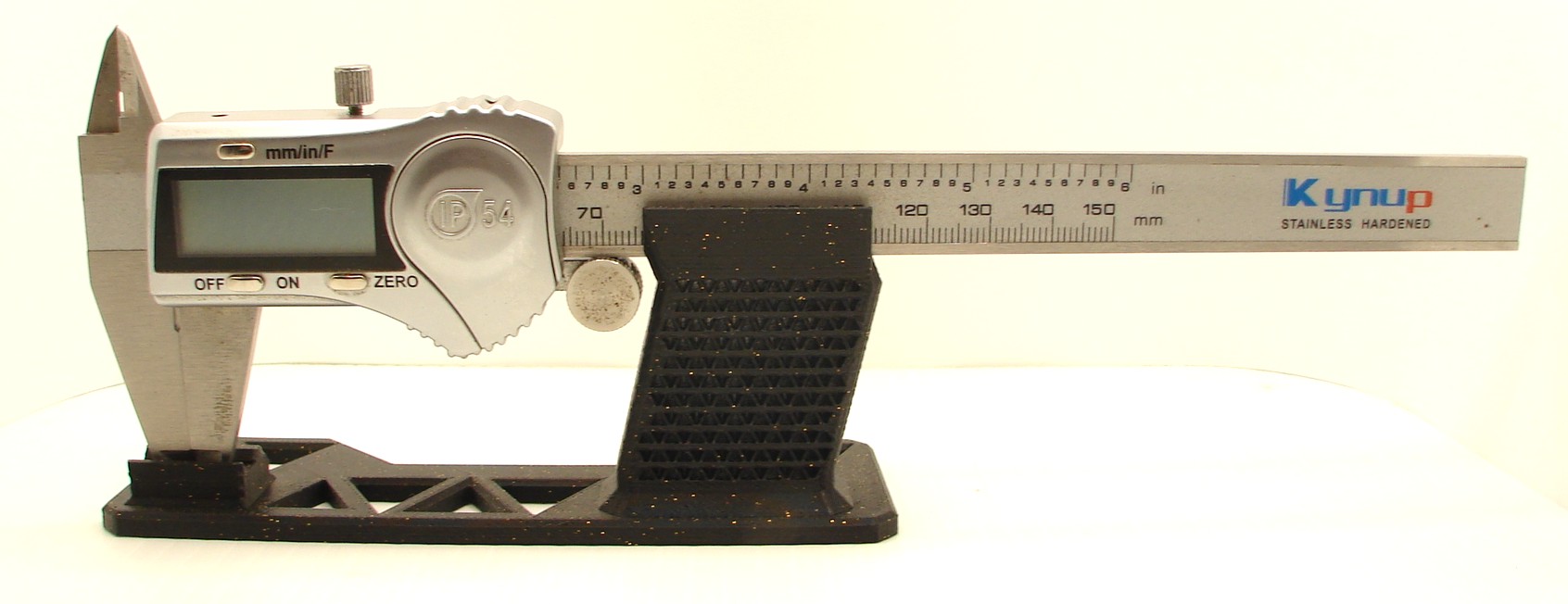 Caliper Stand Desktop, Loading Bench, Toolbox, and Presentation
