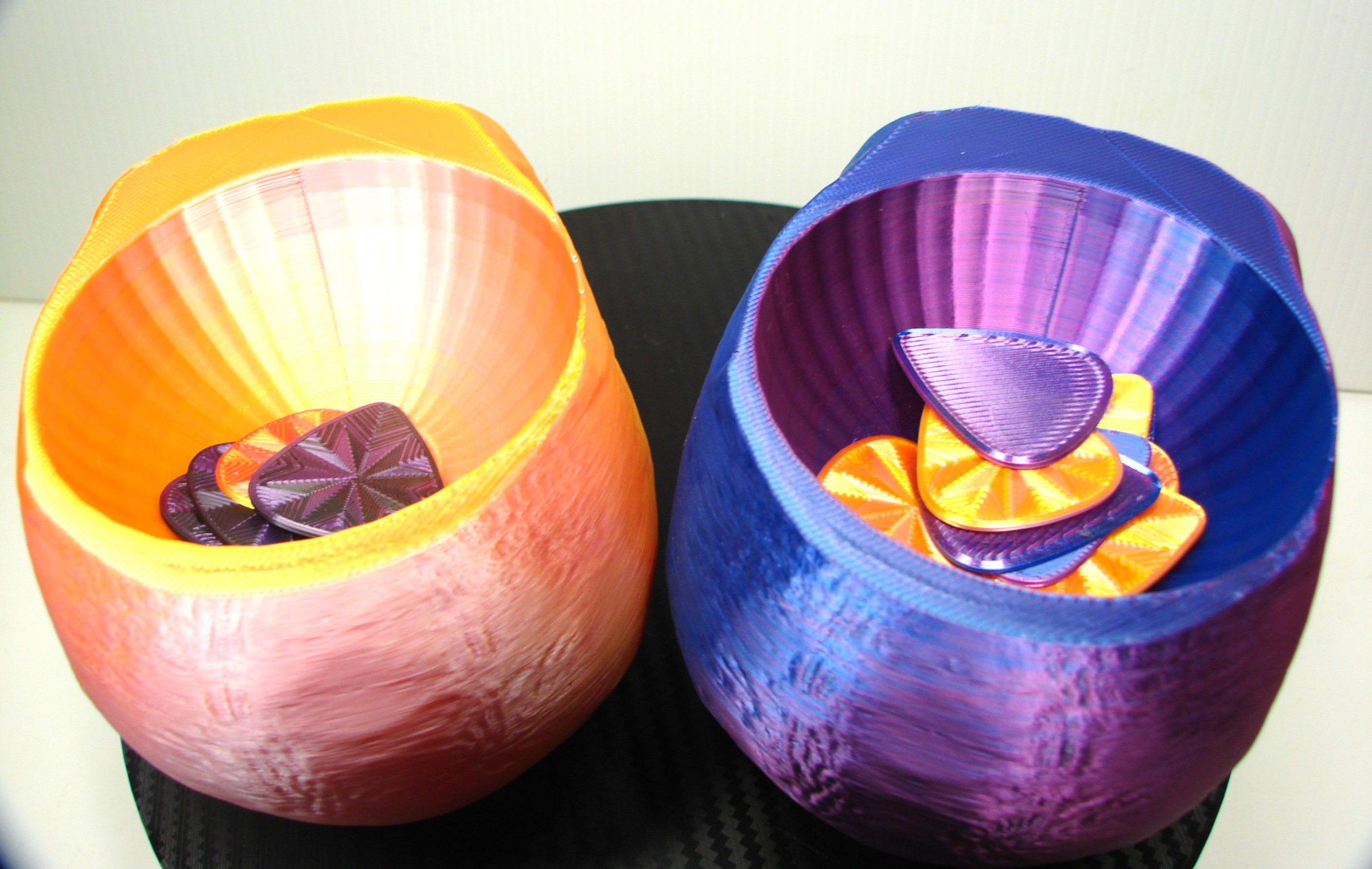 Skull Guitar Pick Holder with Secret Compartment 2 Colors 