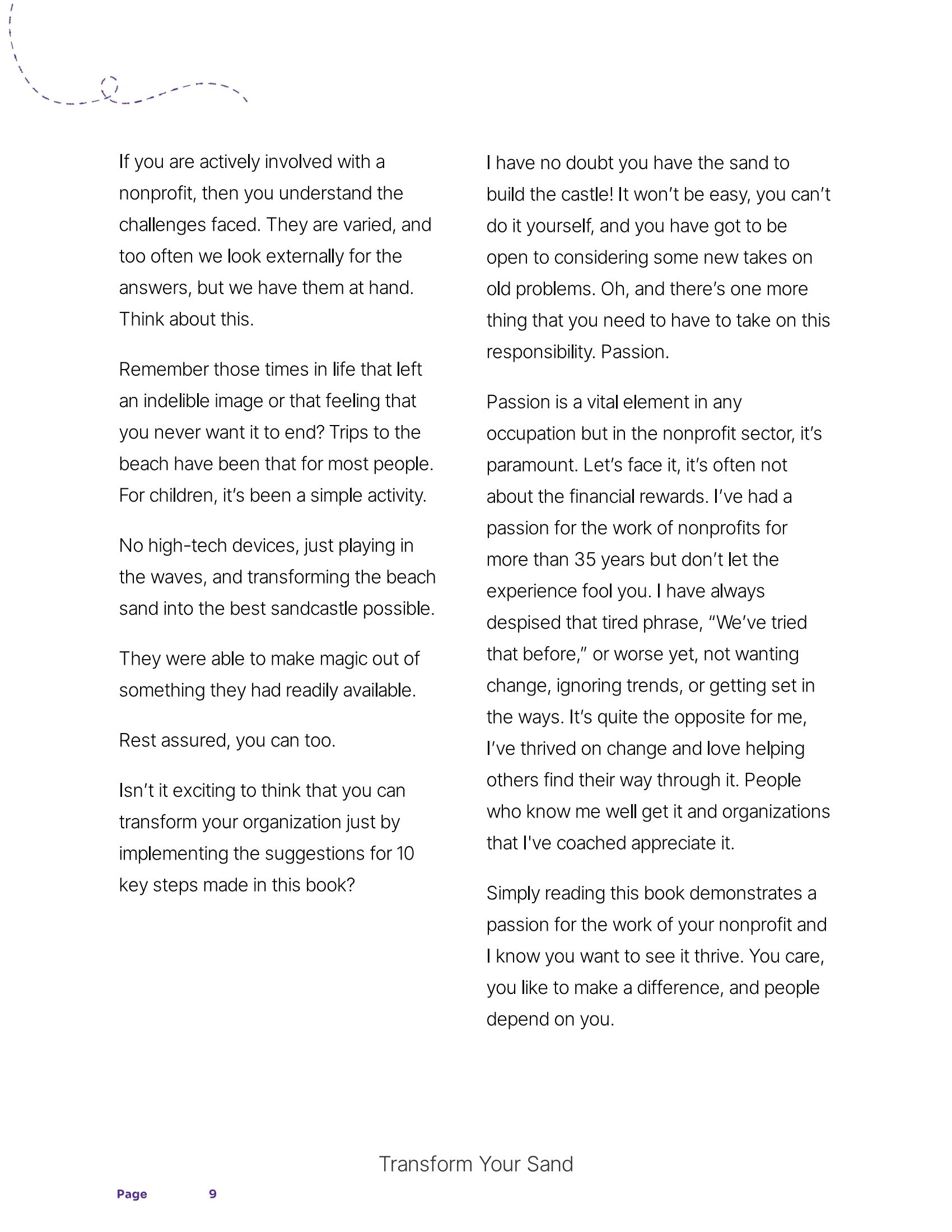 Transform Your Sand ebook