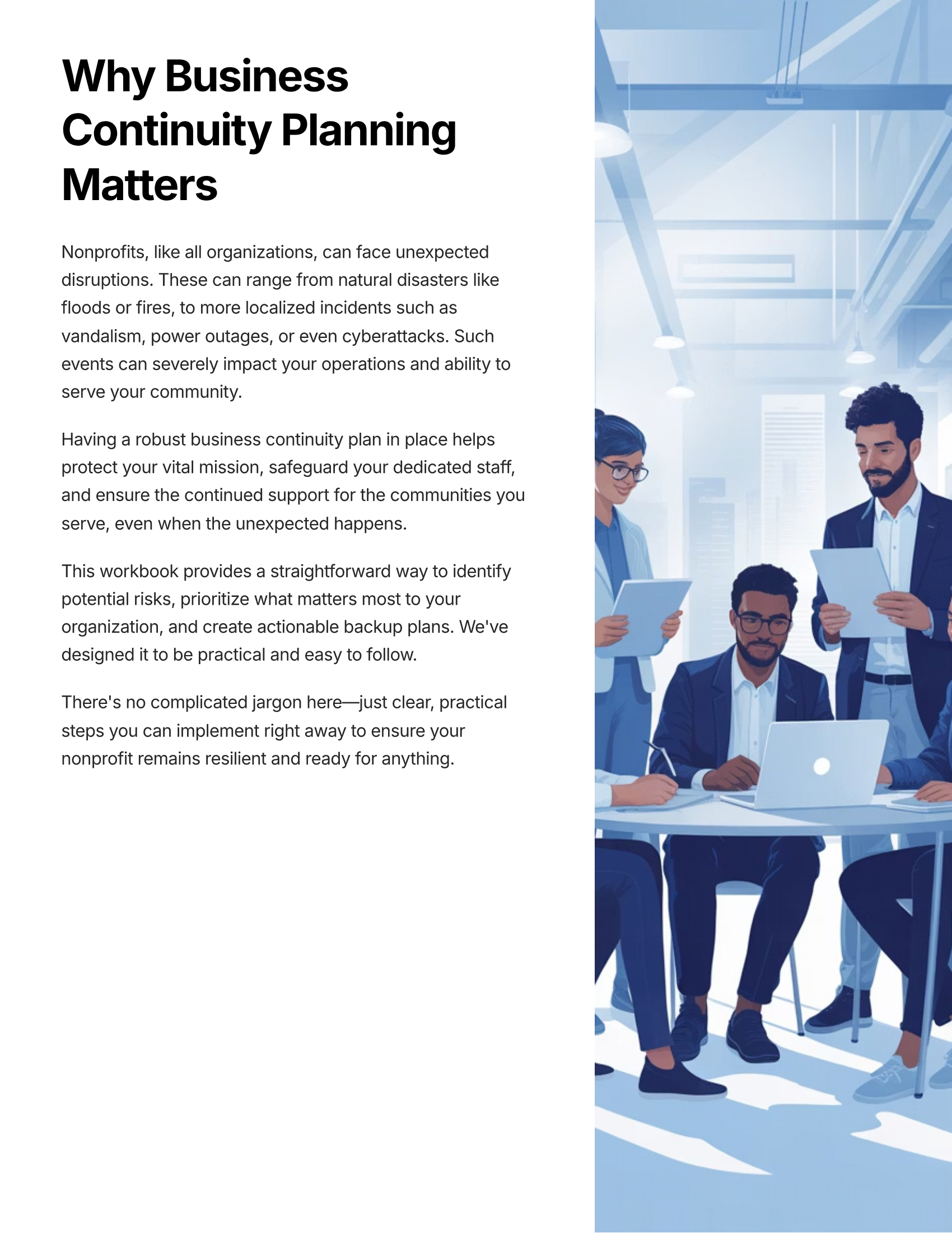 Business Continuity Planning Guide for Nonprofits