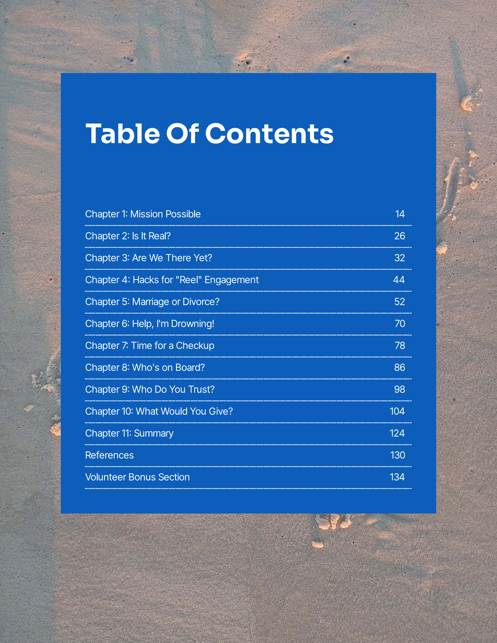 Transform Your Sand ebook