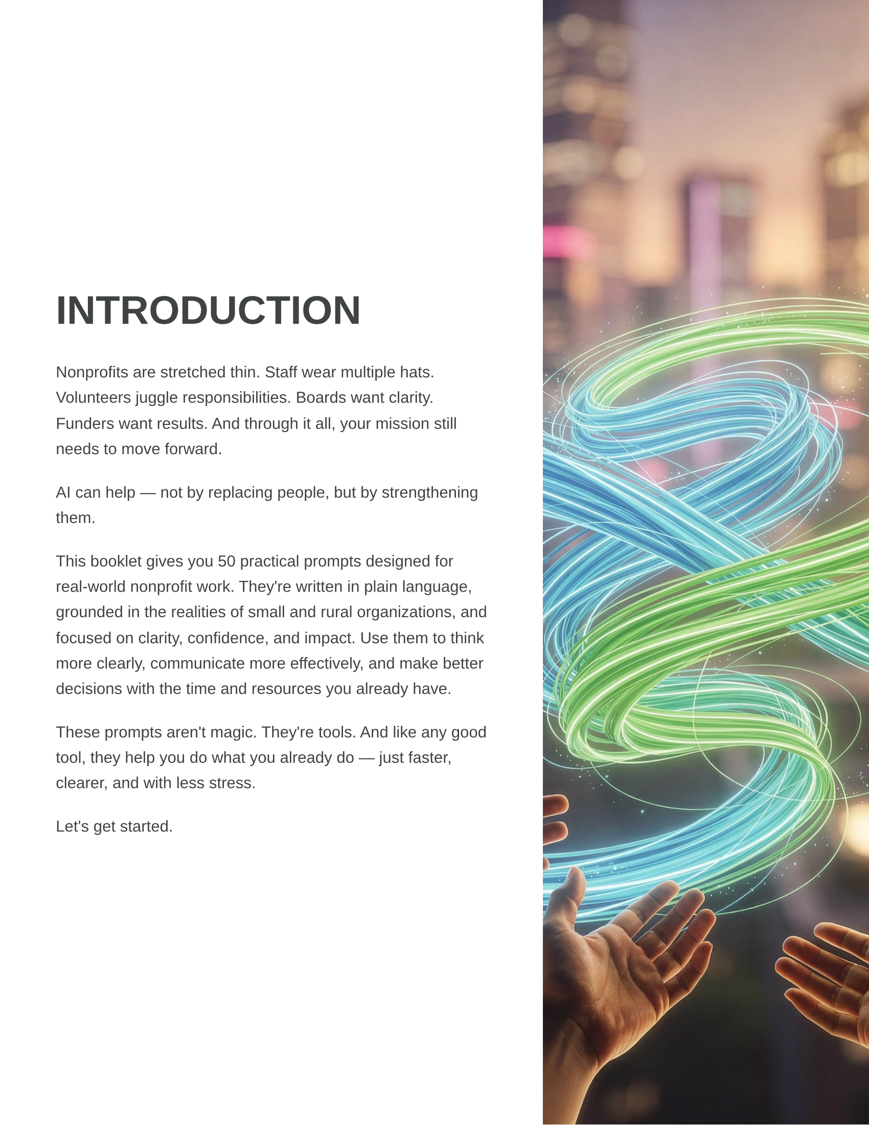 Top 50 AI Prompts to Amplify Nonprofit Impact